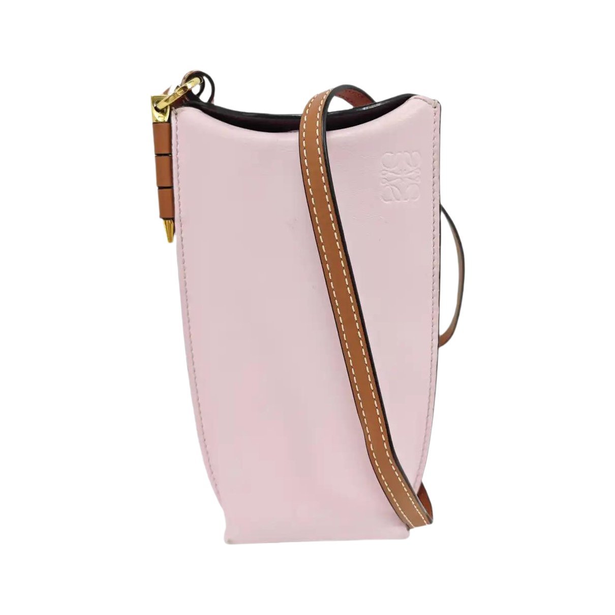 Gate leather crossbody bag