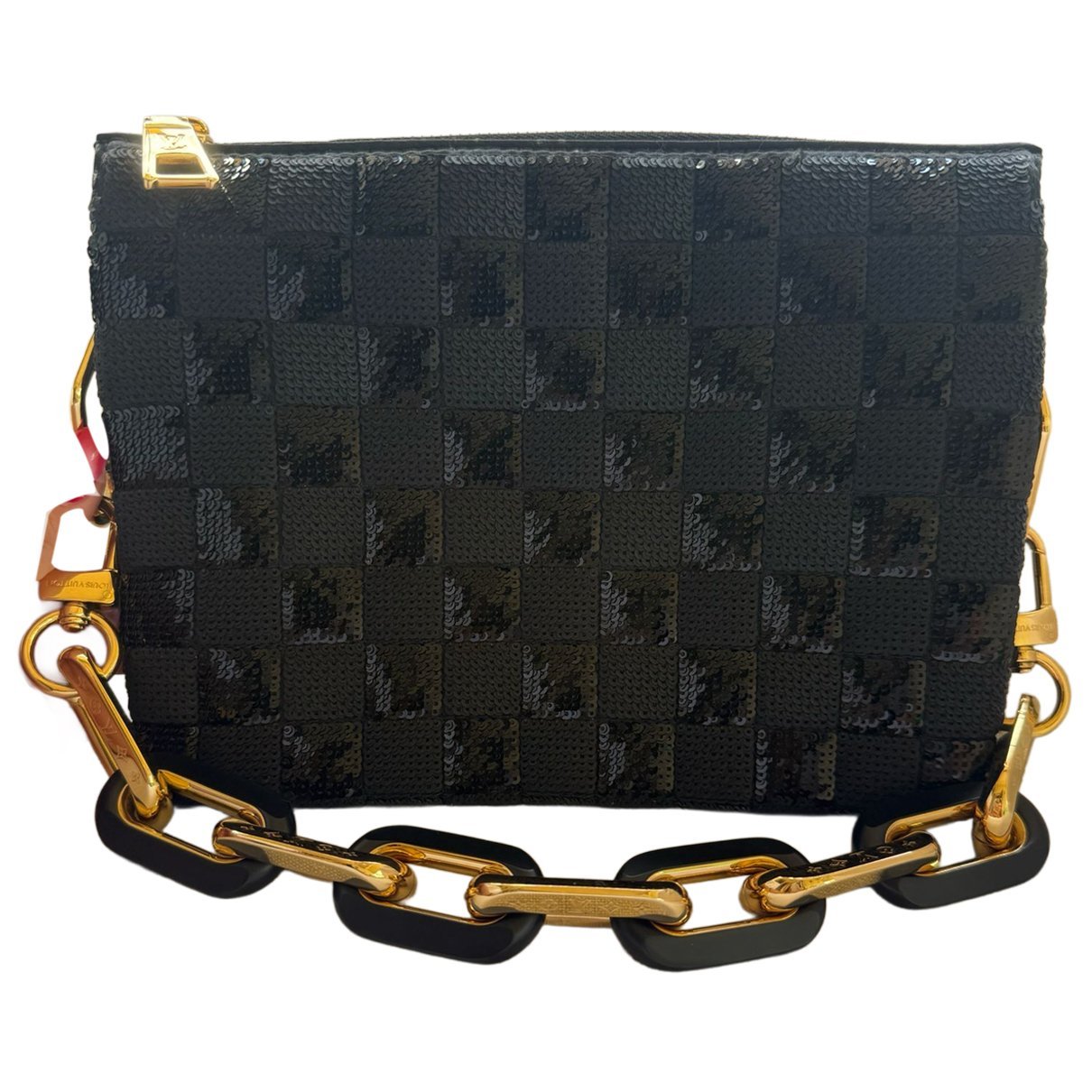 Louis Vuitton Coussin glitter handbag