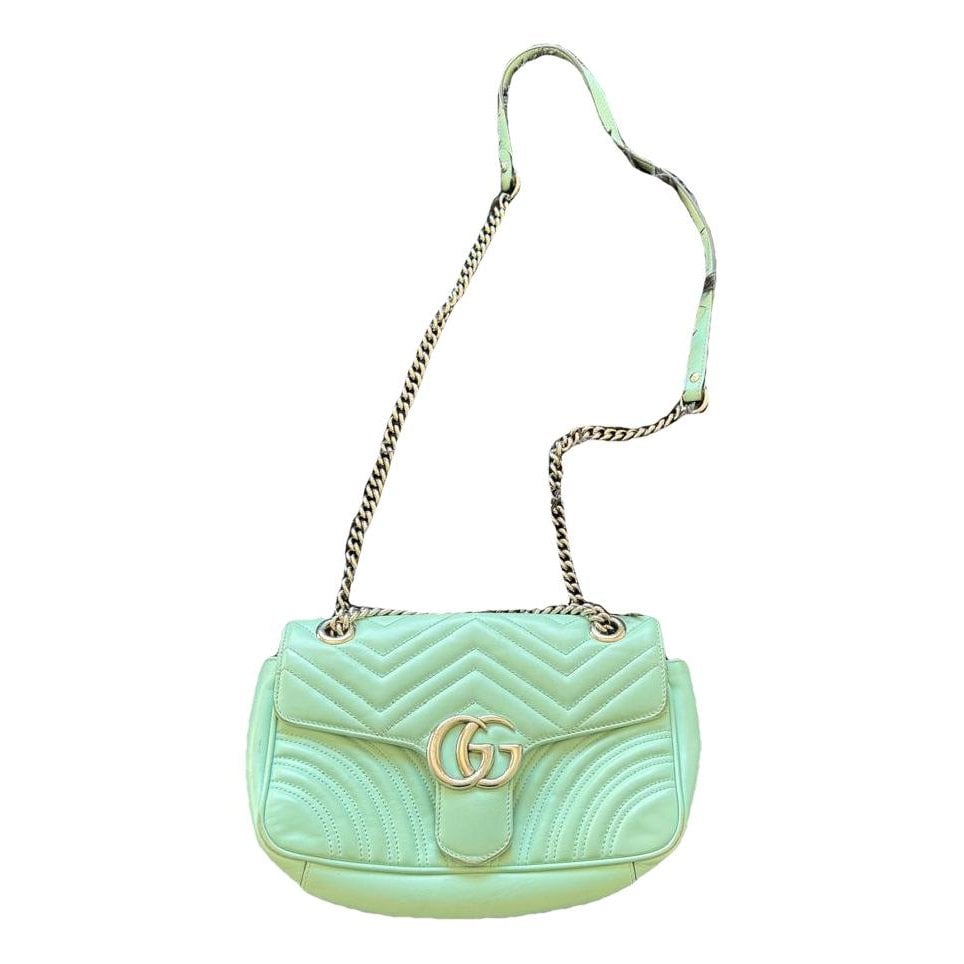 GG Marmont Flap leather crossbody bag