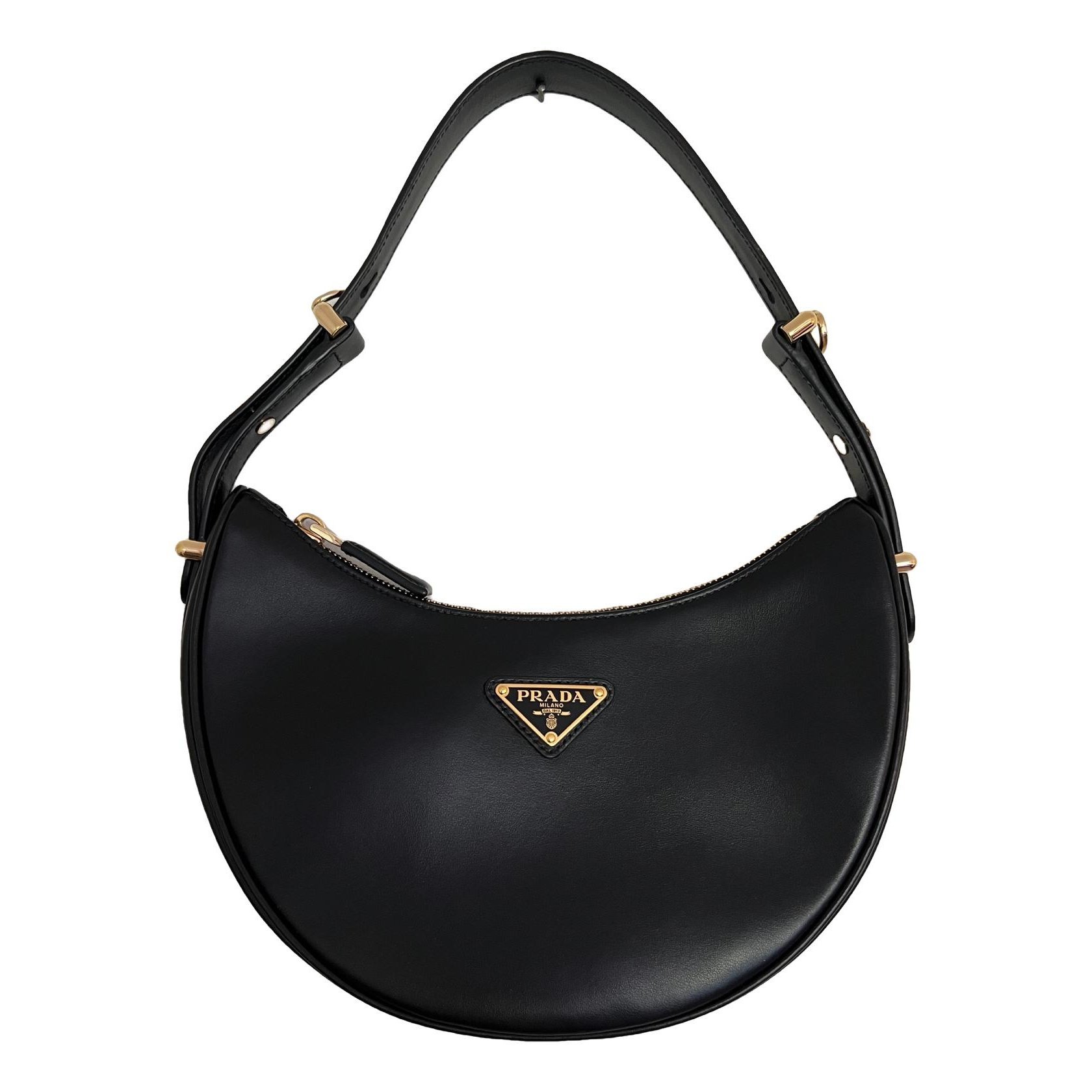 Arqué leather crossbody bag