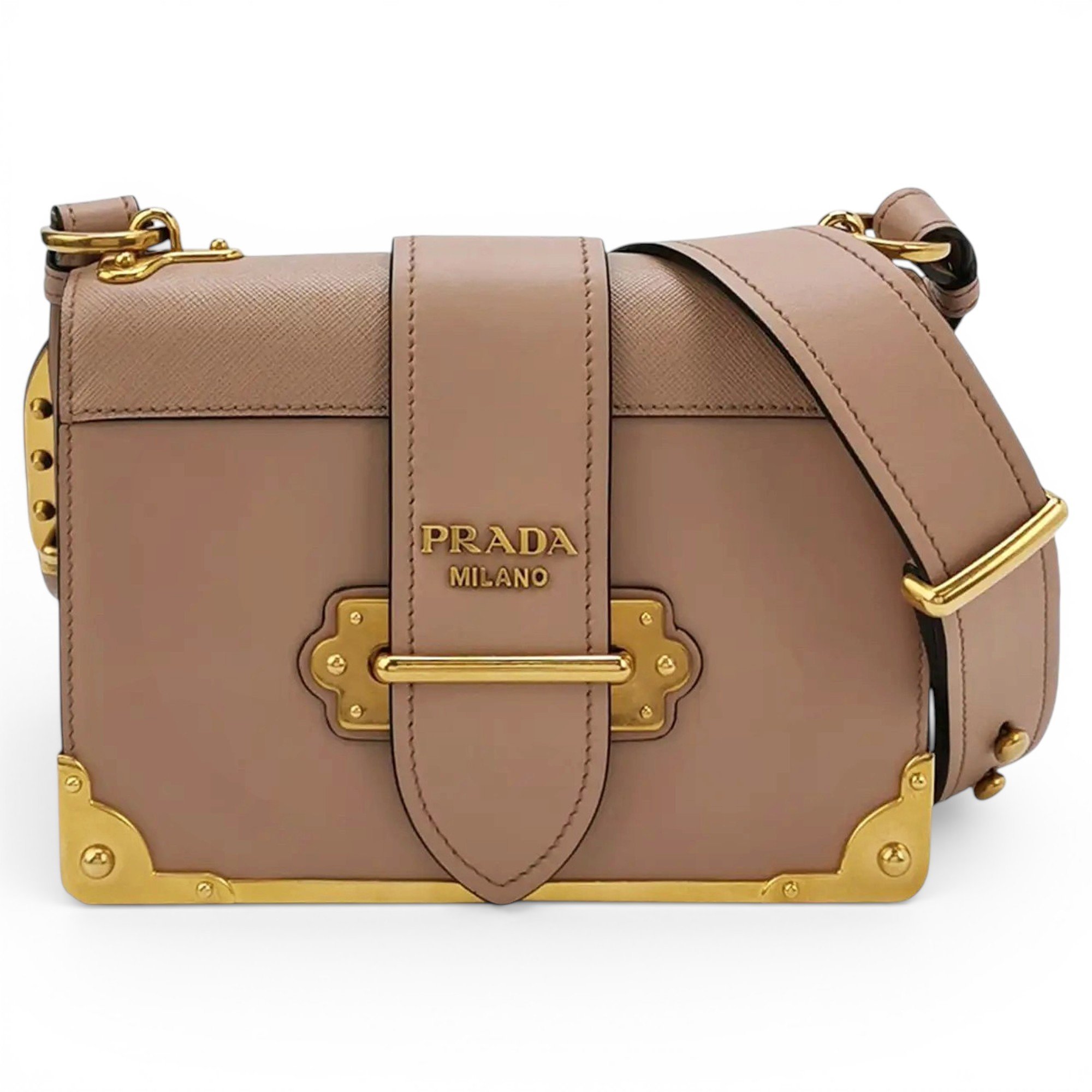 Cahier leather crossbody bag