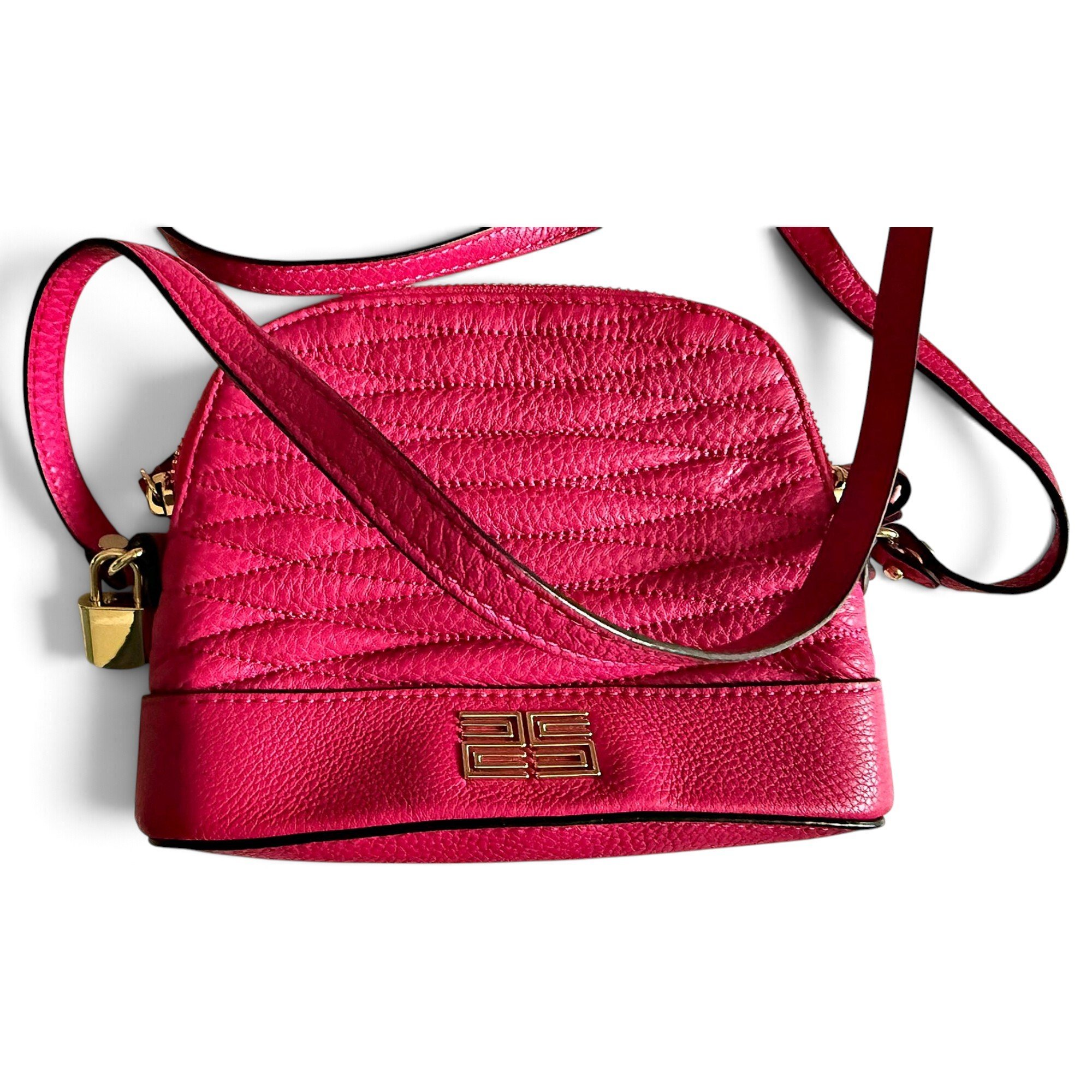 Leather crossbody bag