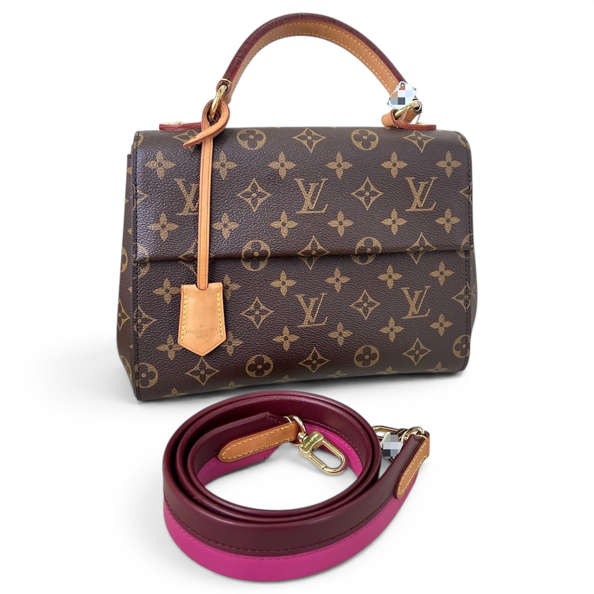 Cluny leather handbag