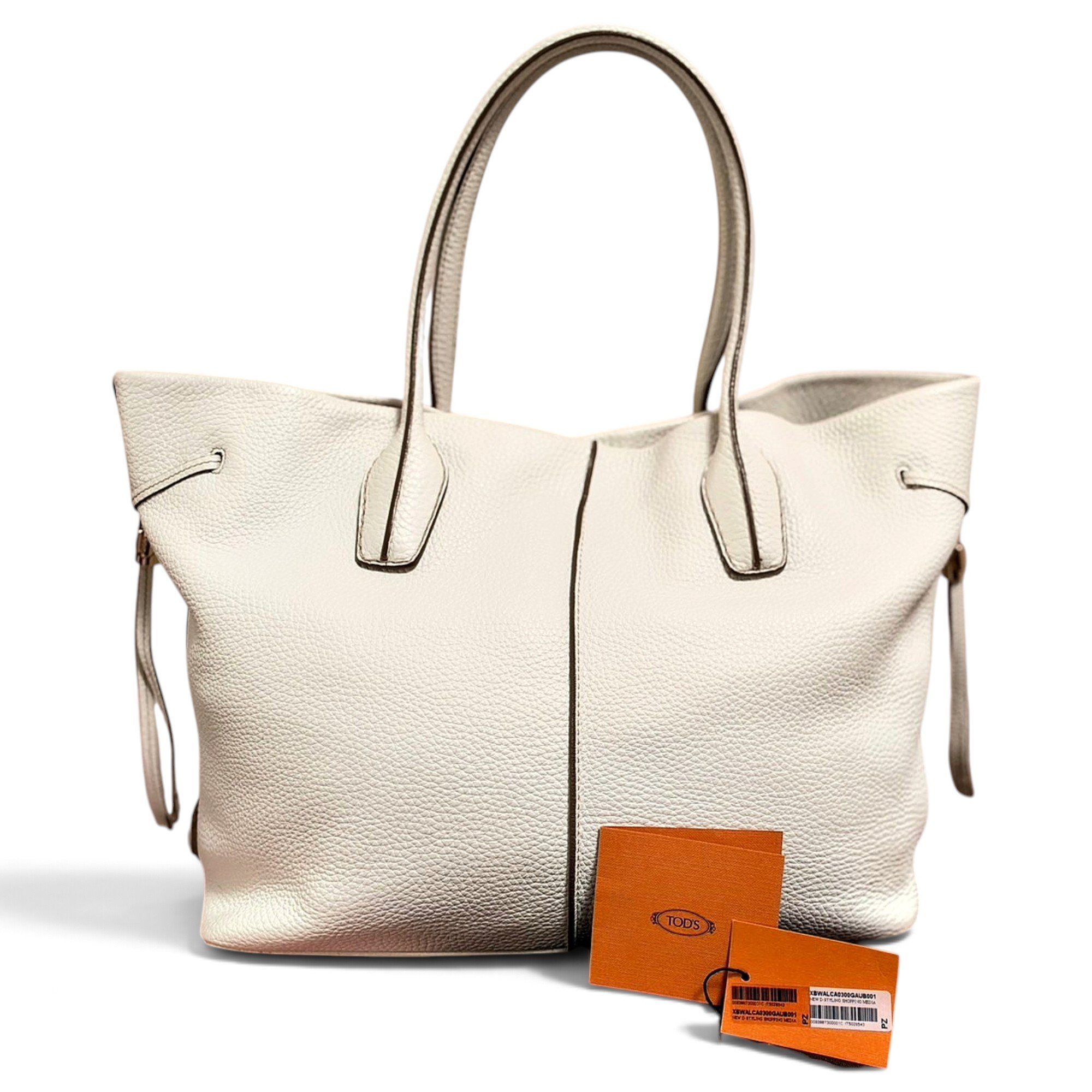 D Bag leather tote