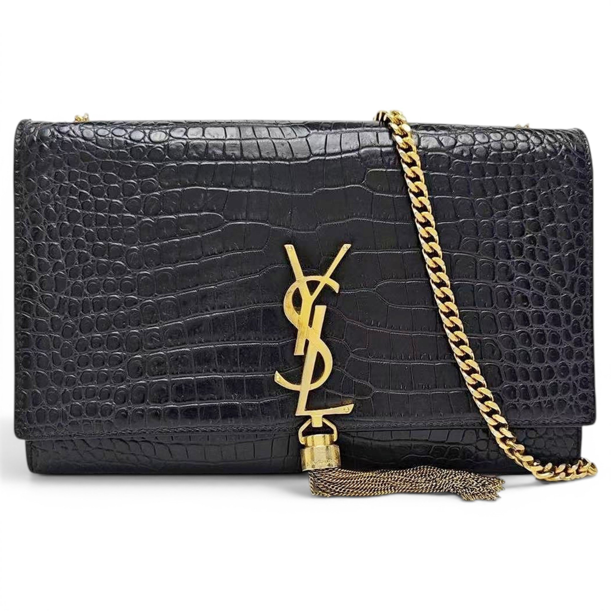 Pompom Kate leather handbag