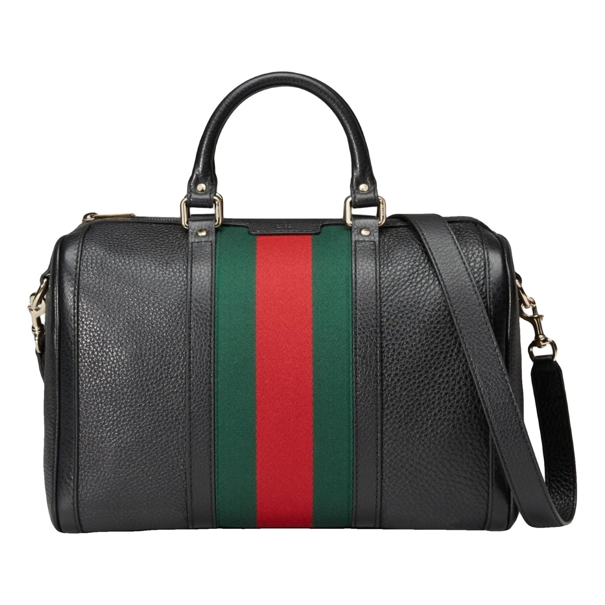 Boston leather handbag