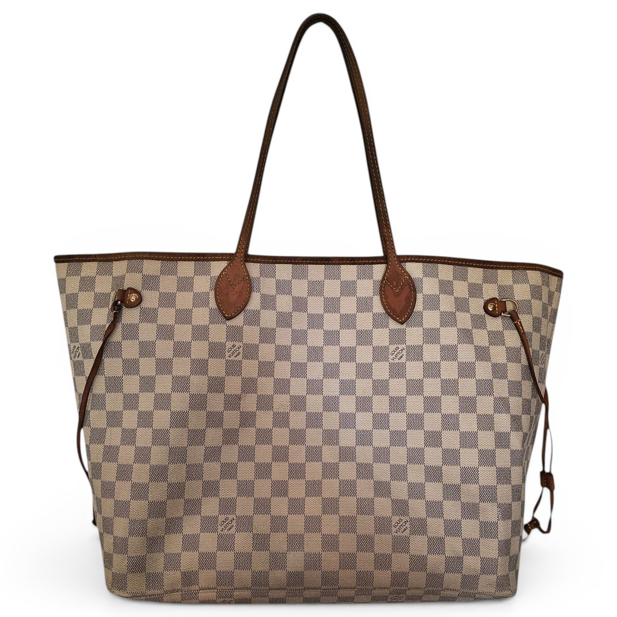 Neverfull leather tote