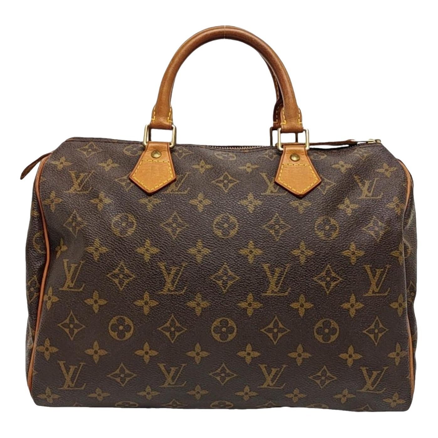 Nano Speedy / Mini HL leather handbag
