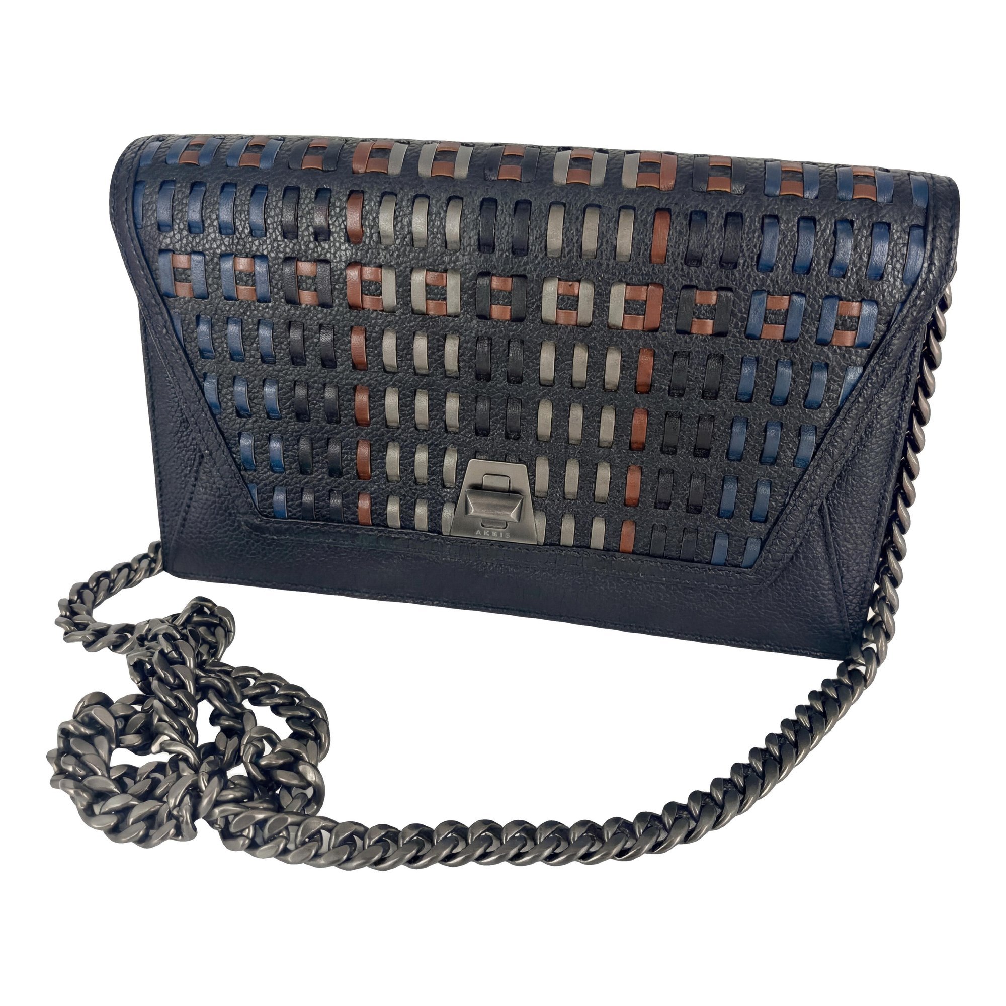 Leather crossbody bag
