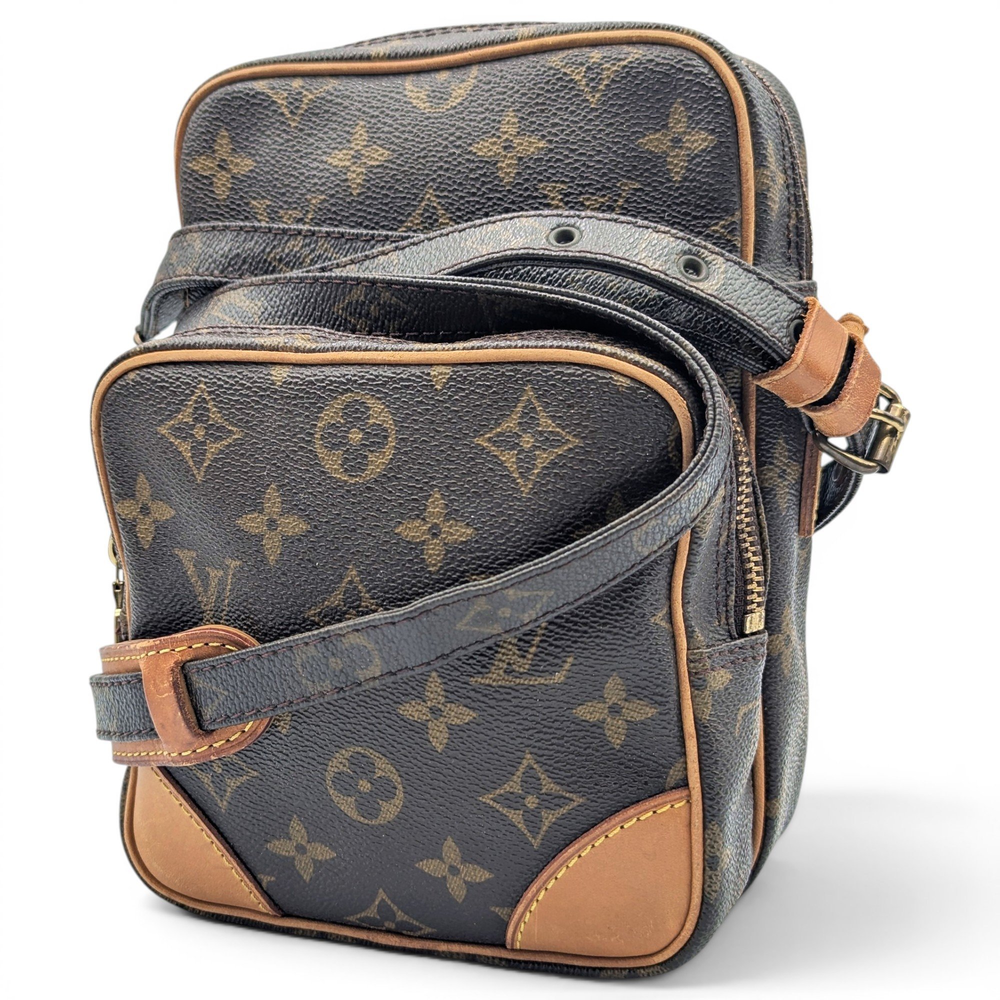 Leather crossbody bag