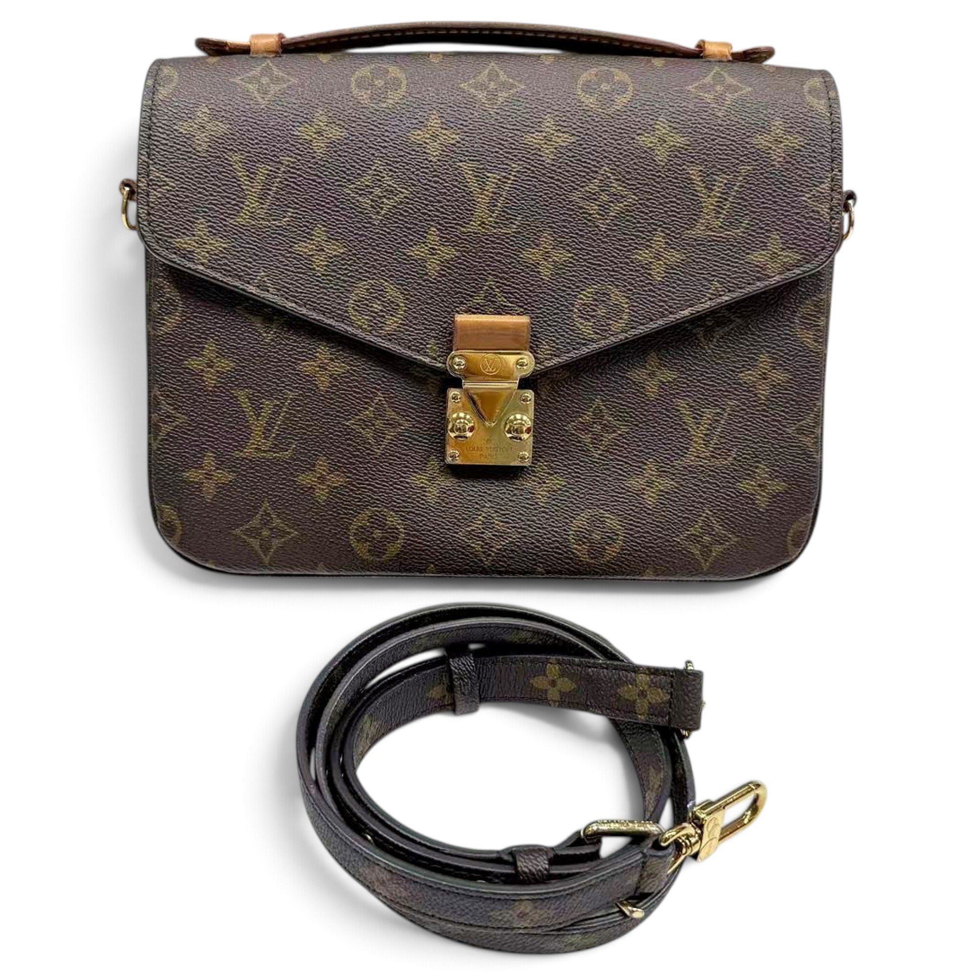 Metis leather crossbody bag
