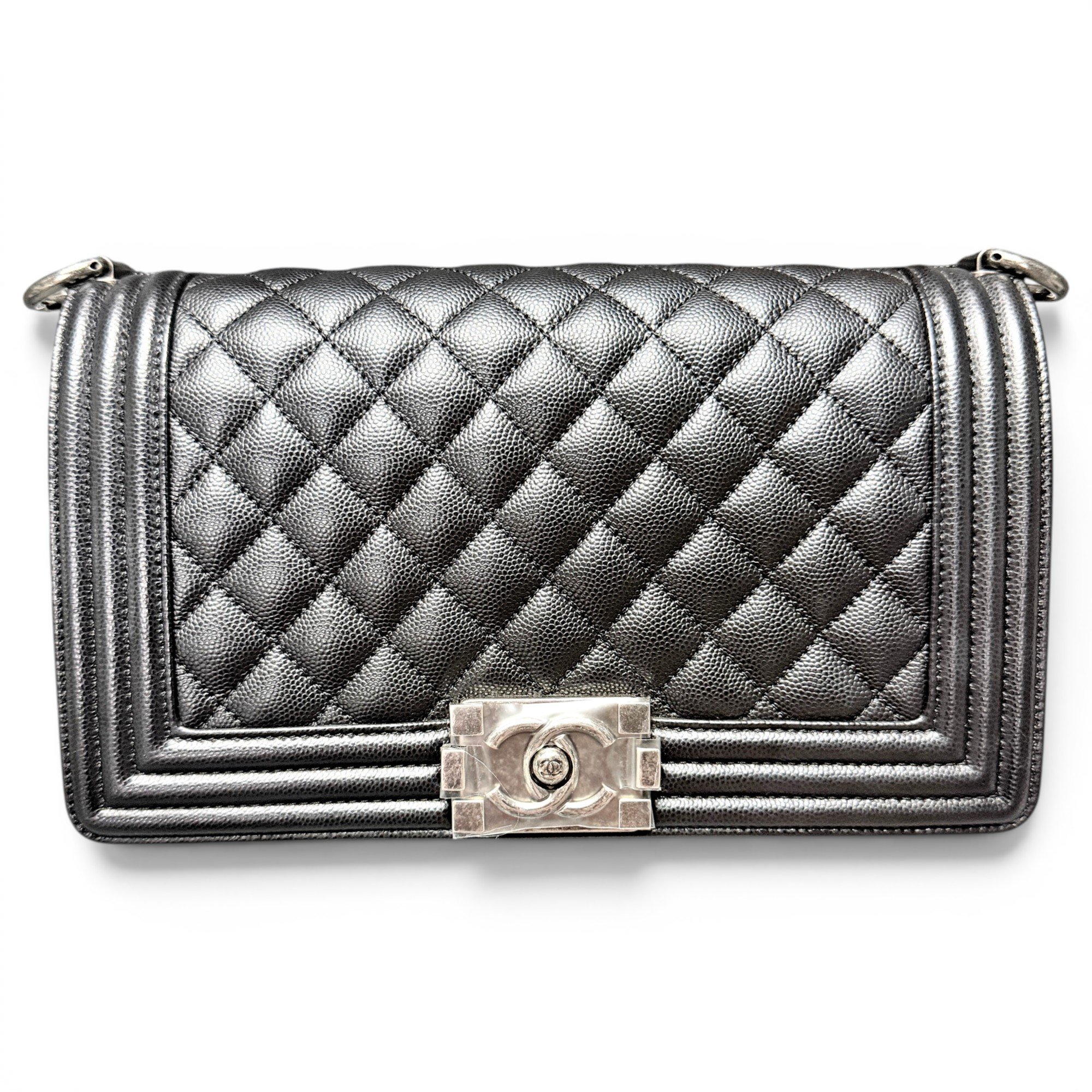 Boy leather crossbody bag