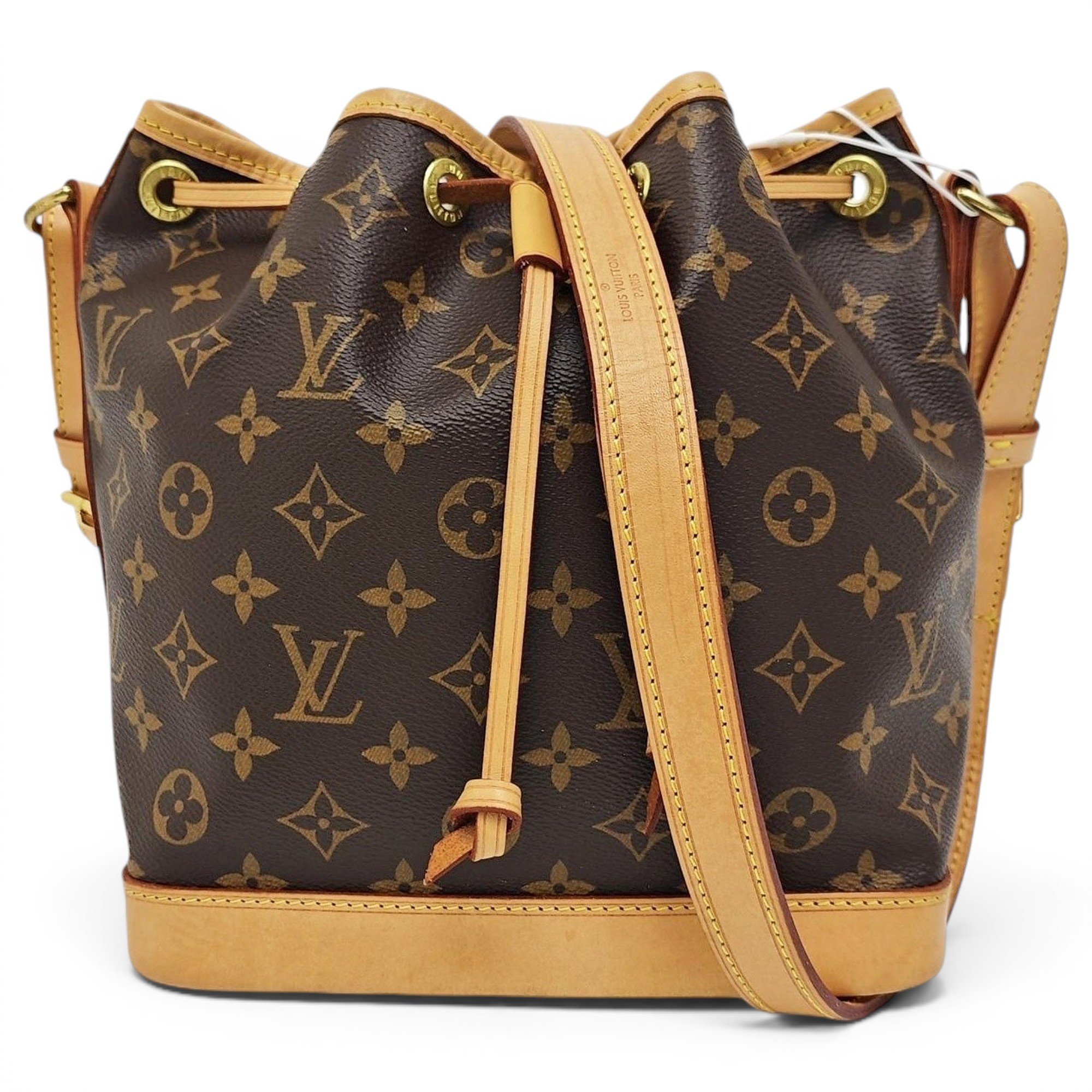 Nano Noé leather handbag