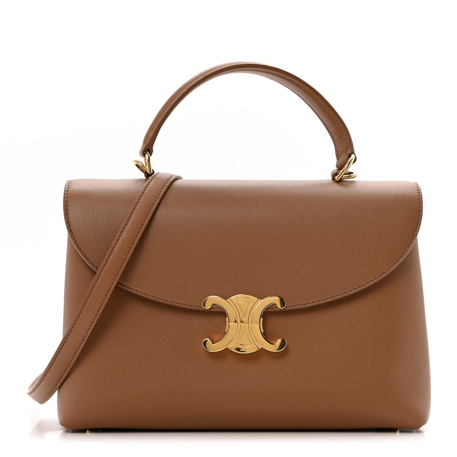 Celine Supple Calfskin Medium Nino Bronze