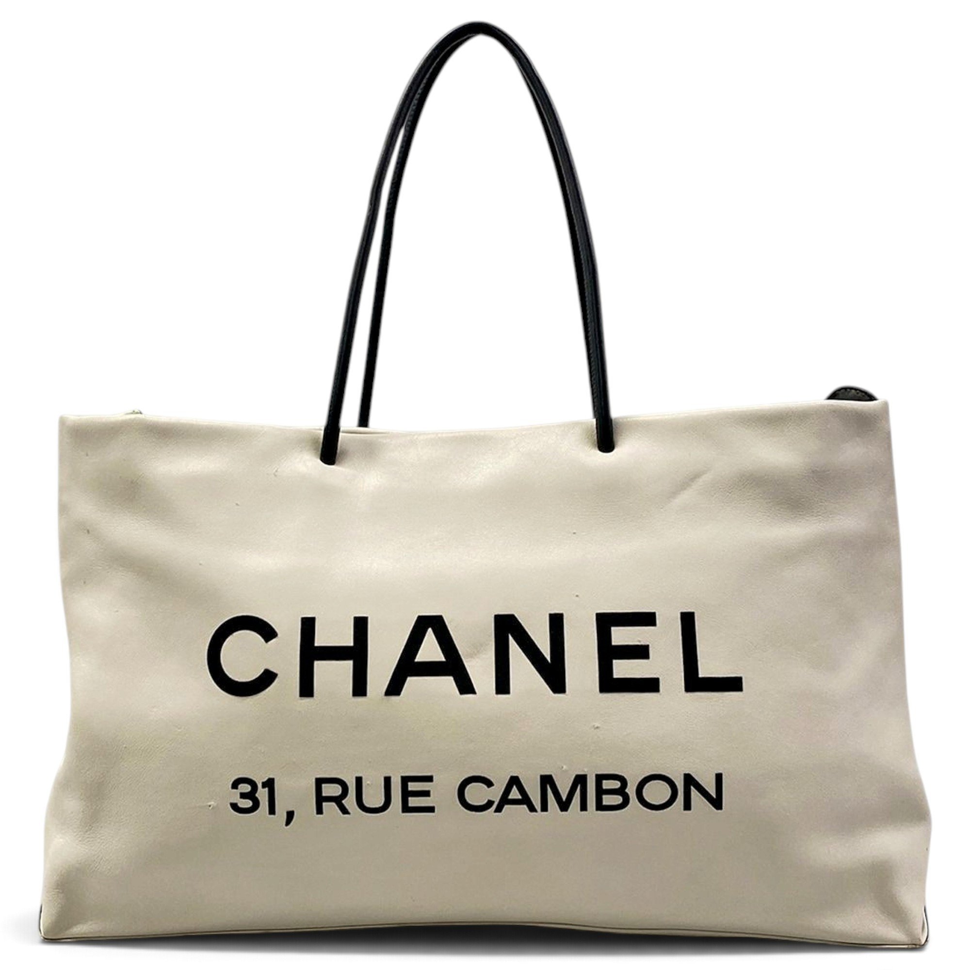 Leather tote