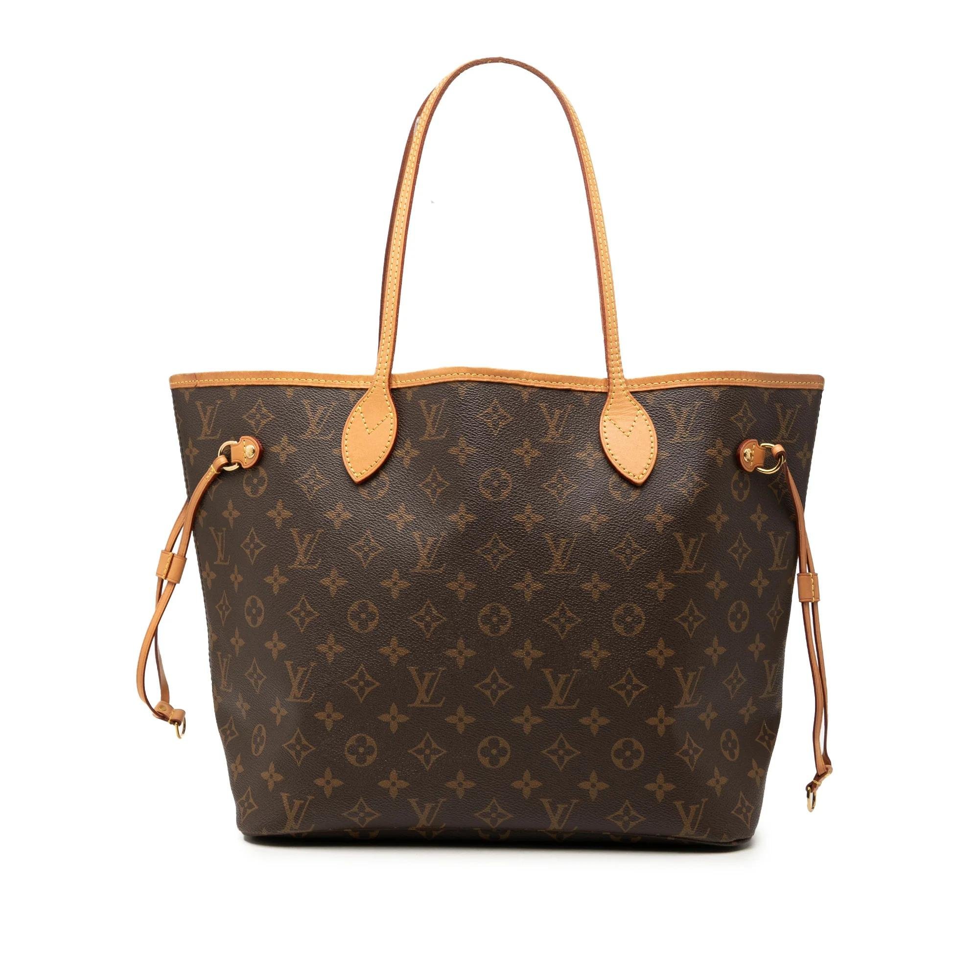Neverfull leather tote