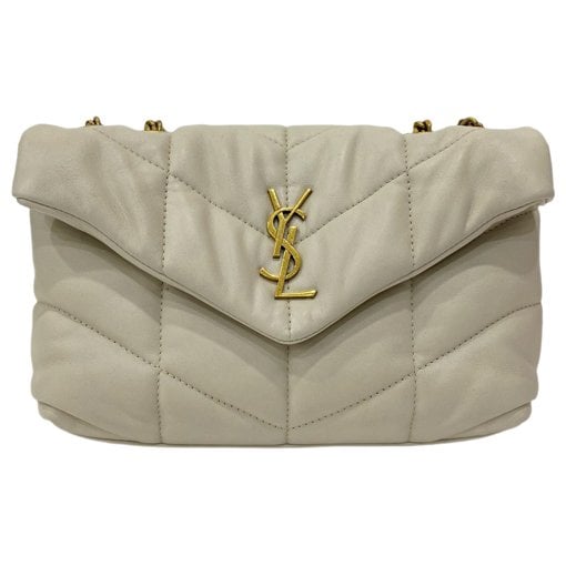 Loulou Puffer leather crossbody bag