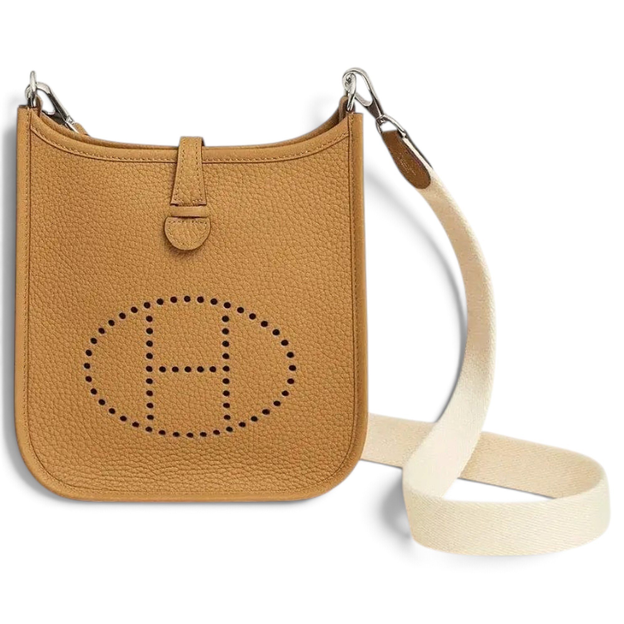 Mini Evelyne leather handbag