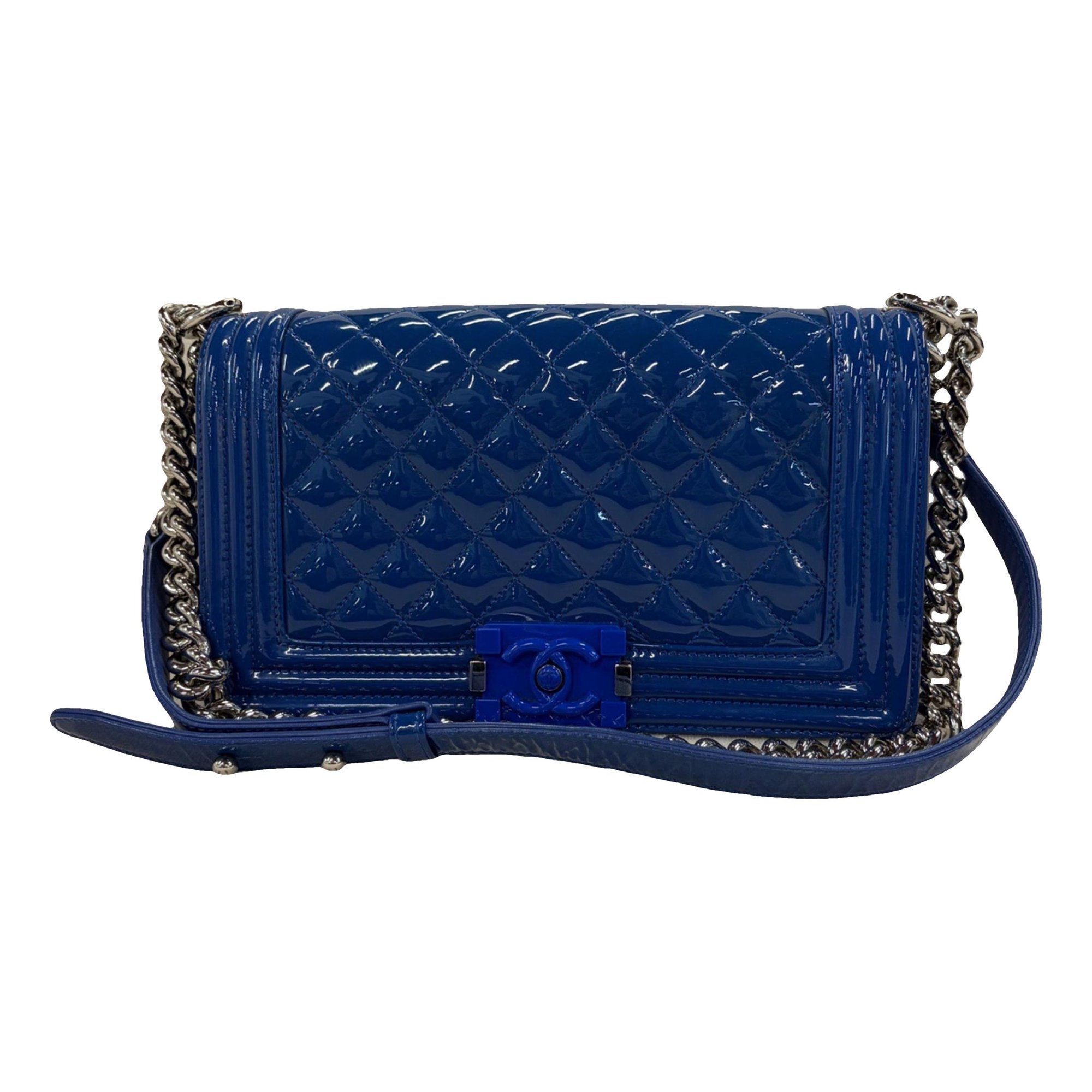 Boy patent leather handbag