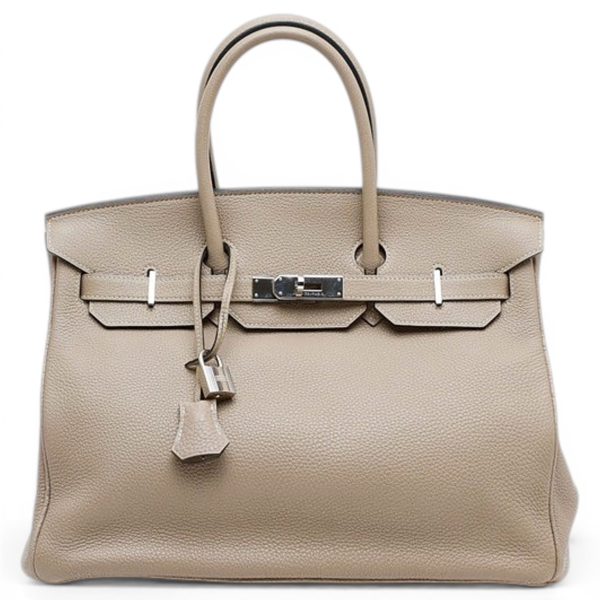 Birkin 35 leather handbag