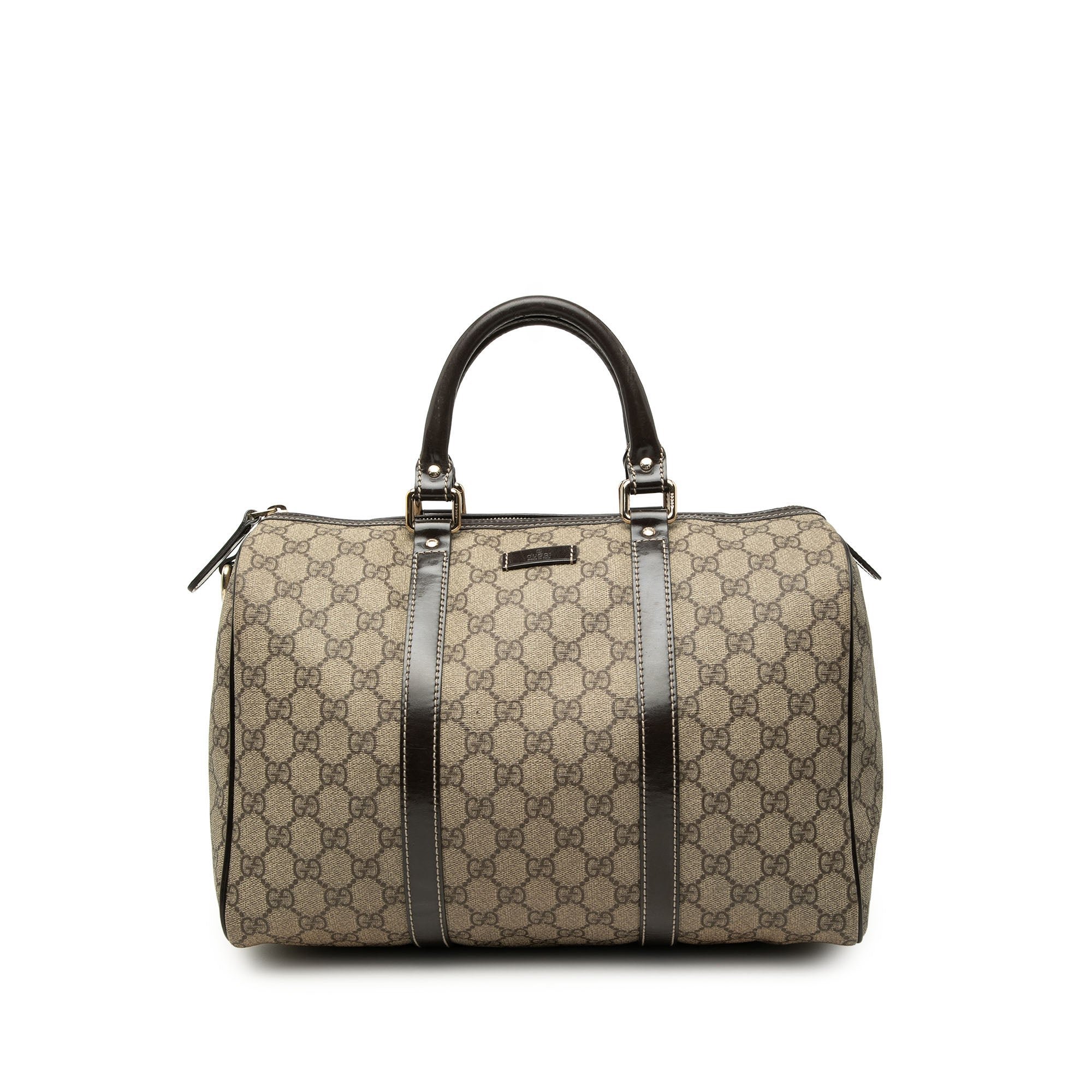 Boston leather bag