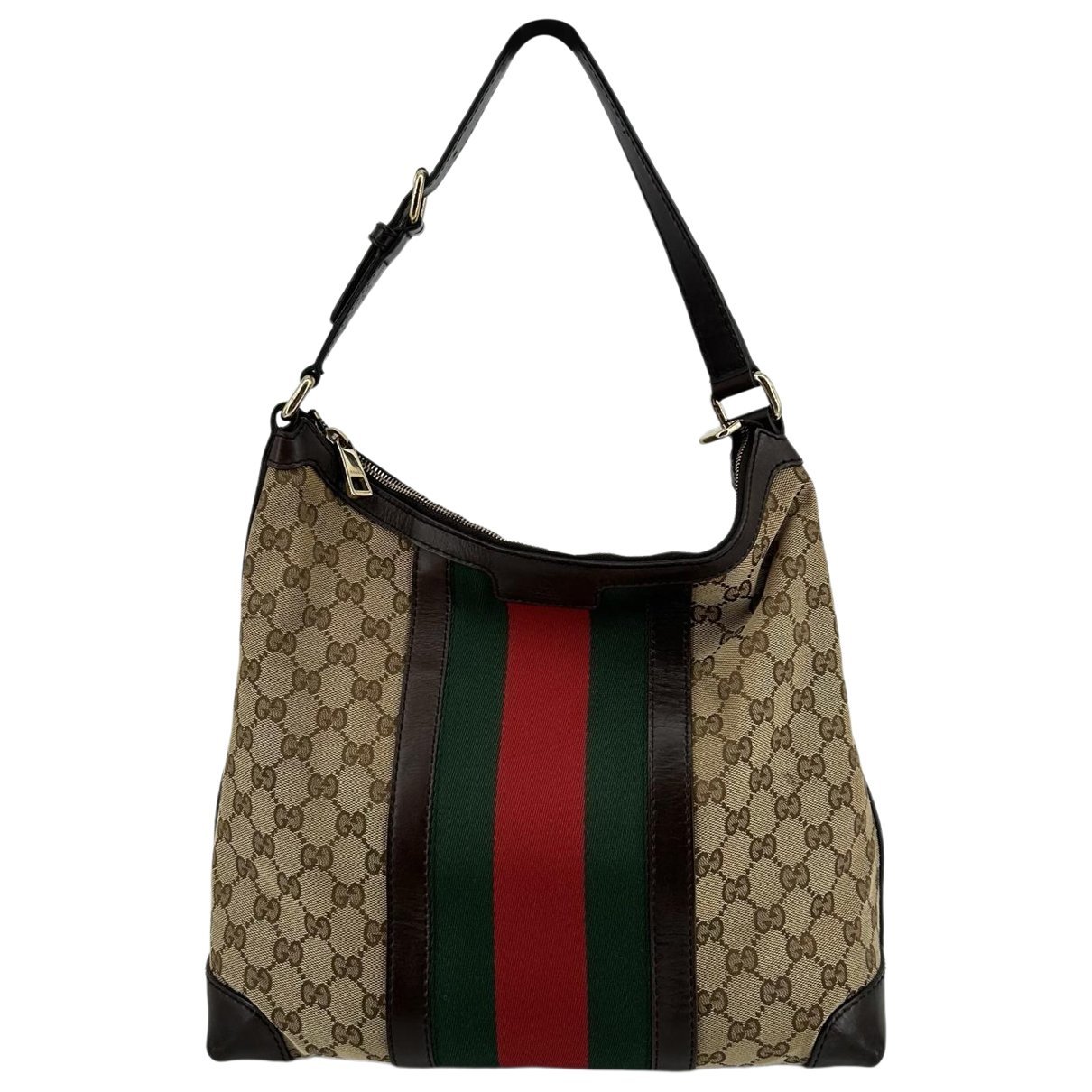 Hobo leather handbag