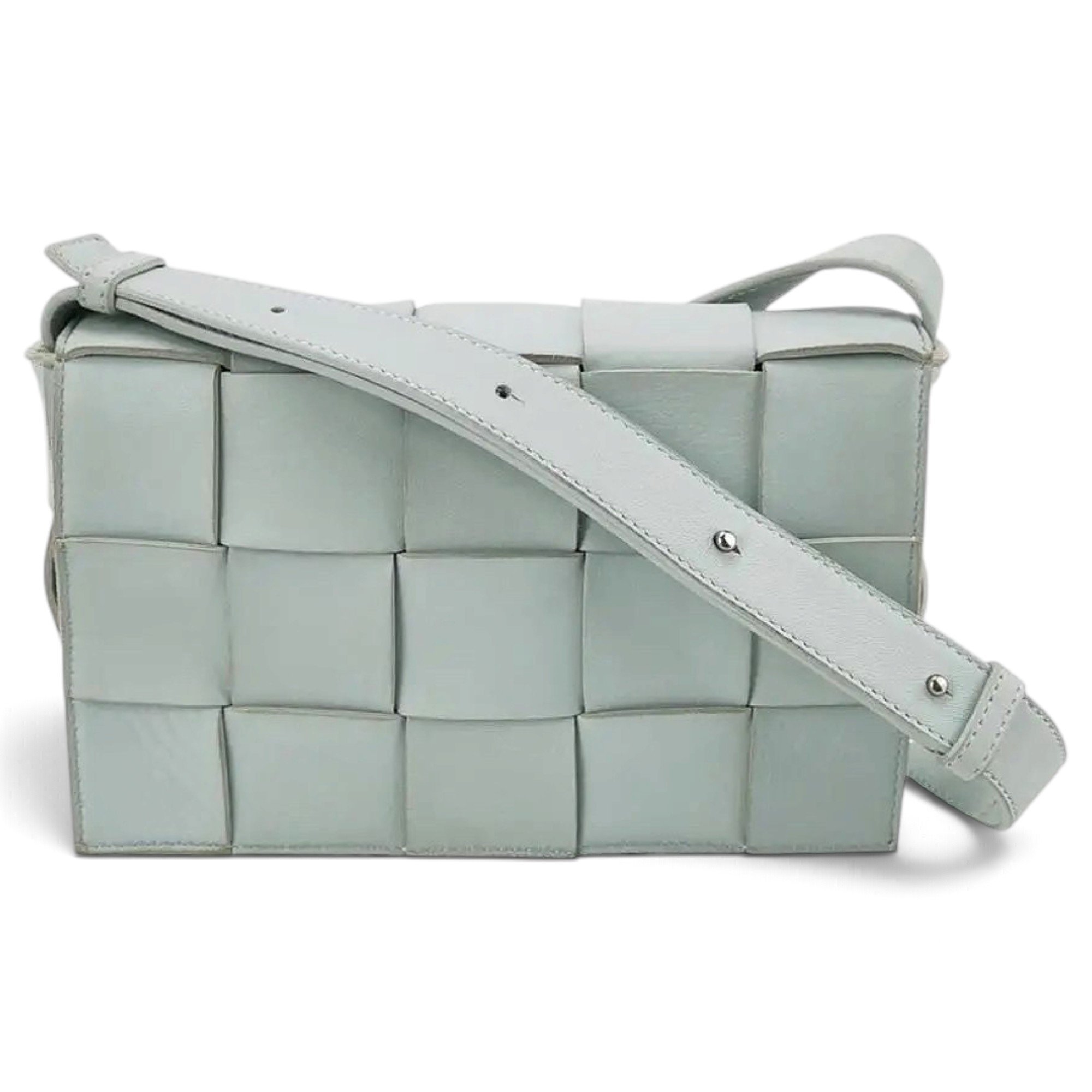 Cassette leather crossbody bag