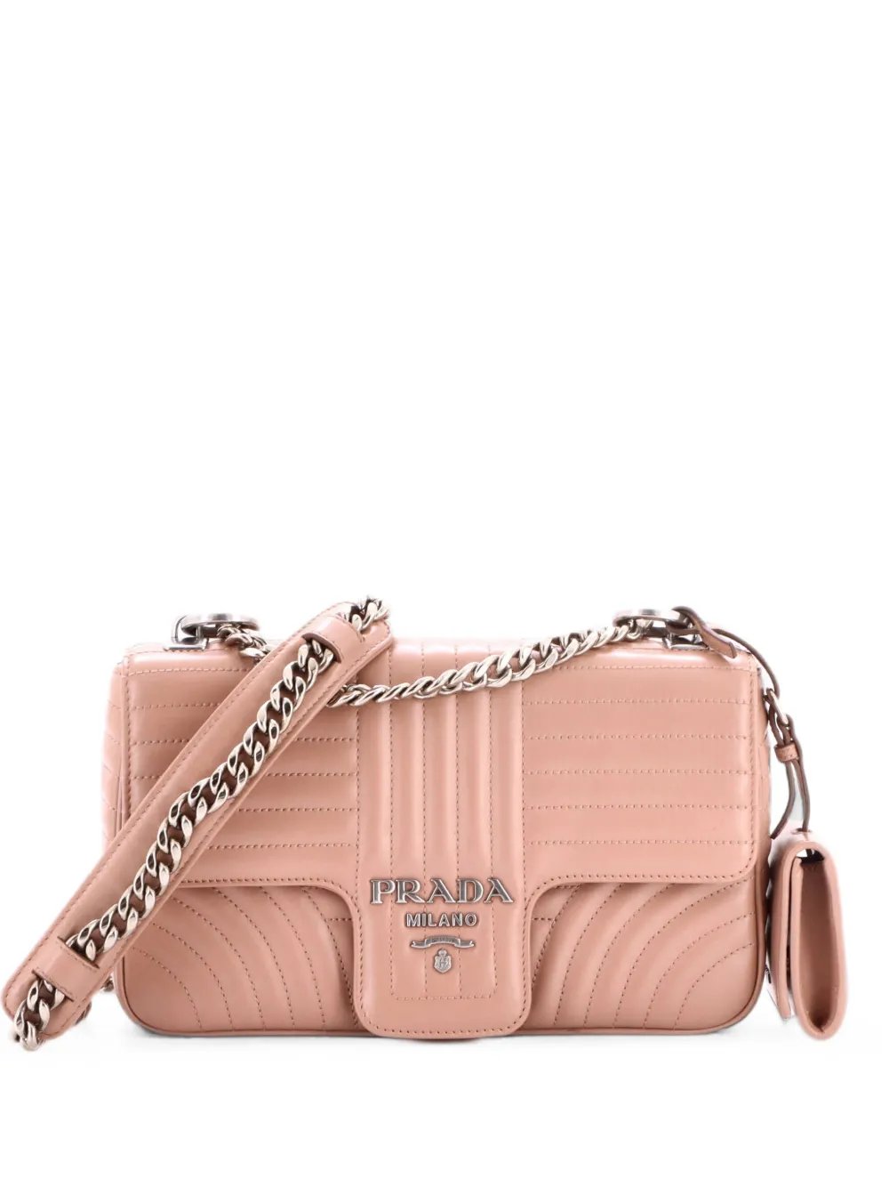 Chain Flap Shoulder Bag Diagramme Quilted Leather Medium crossbody bag