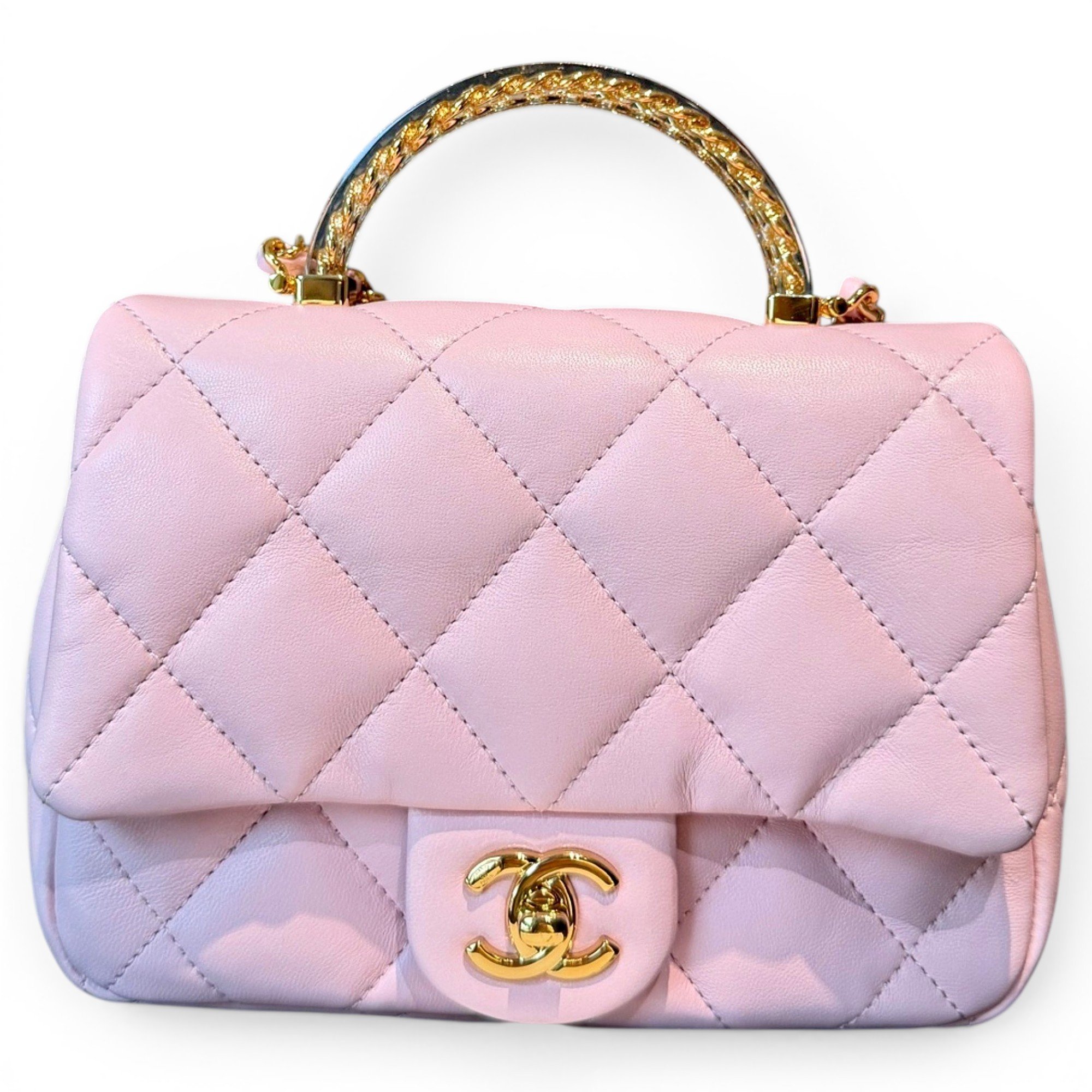 Leather handbag