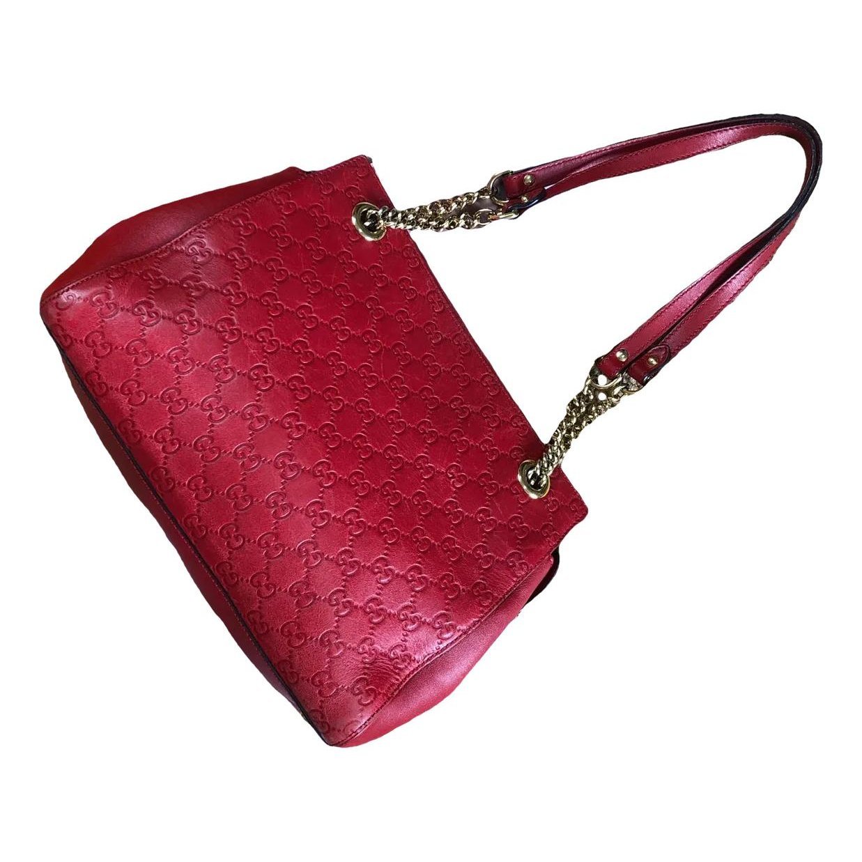 Leather handbag