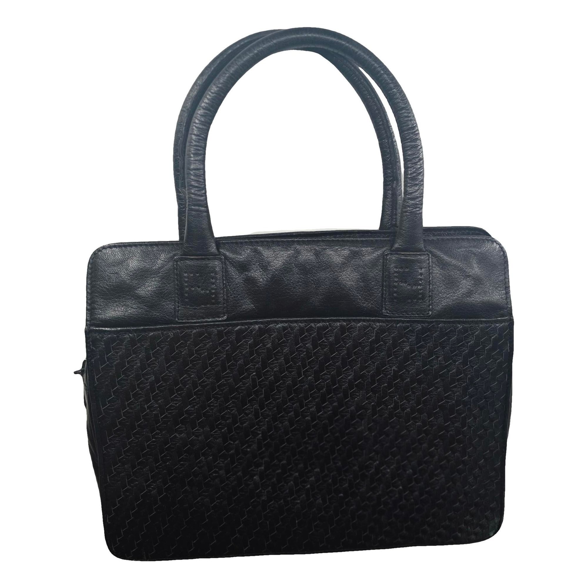 Leather satchel