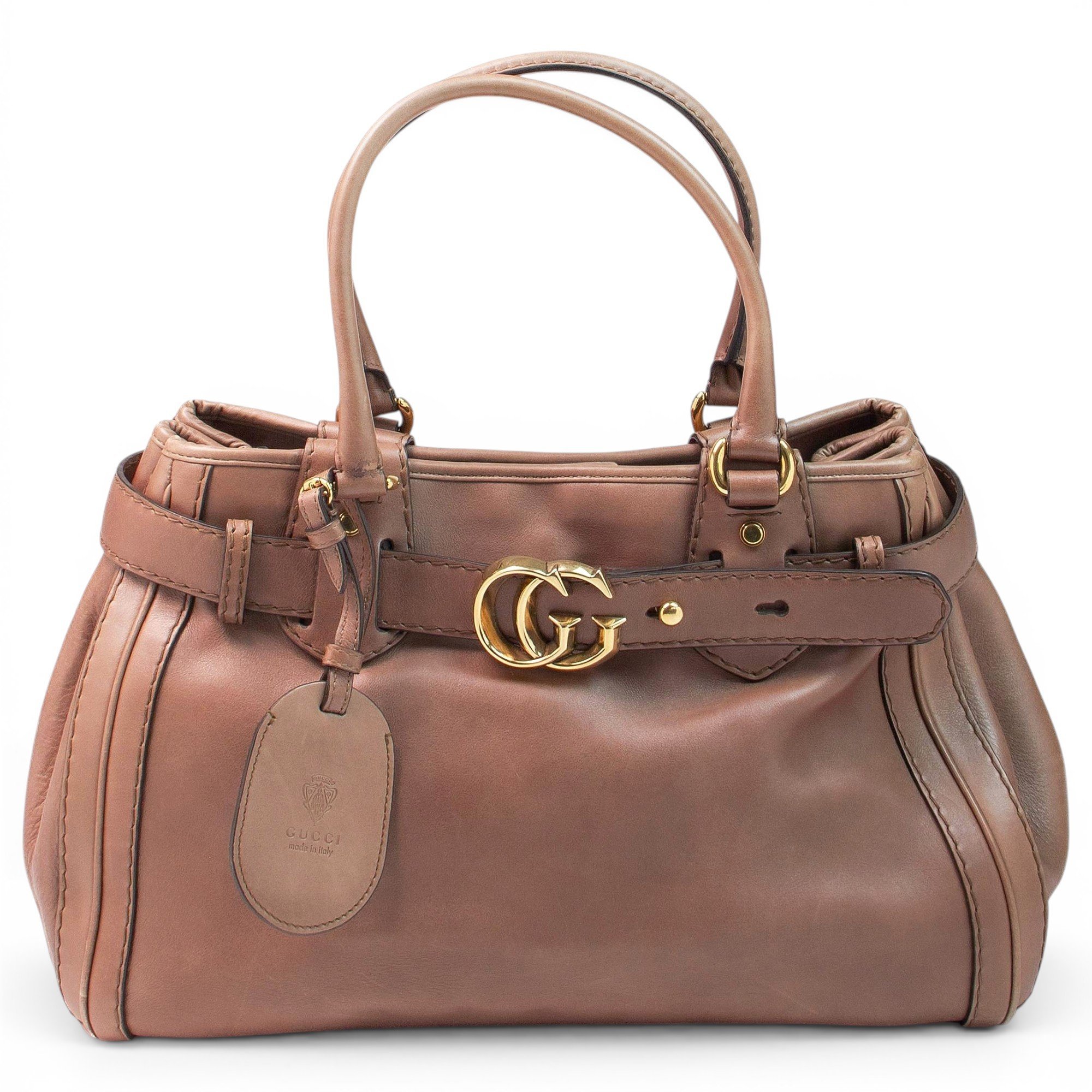 GG Running leather handbag