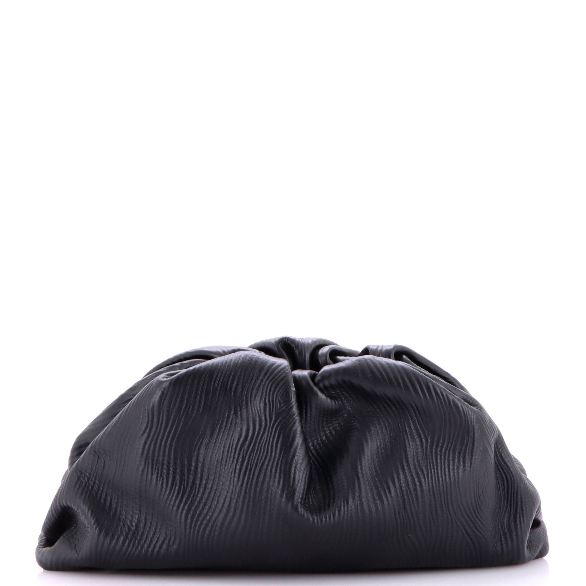 The Pouch Printed Textured Leather