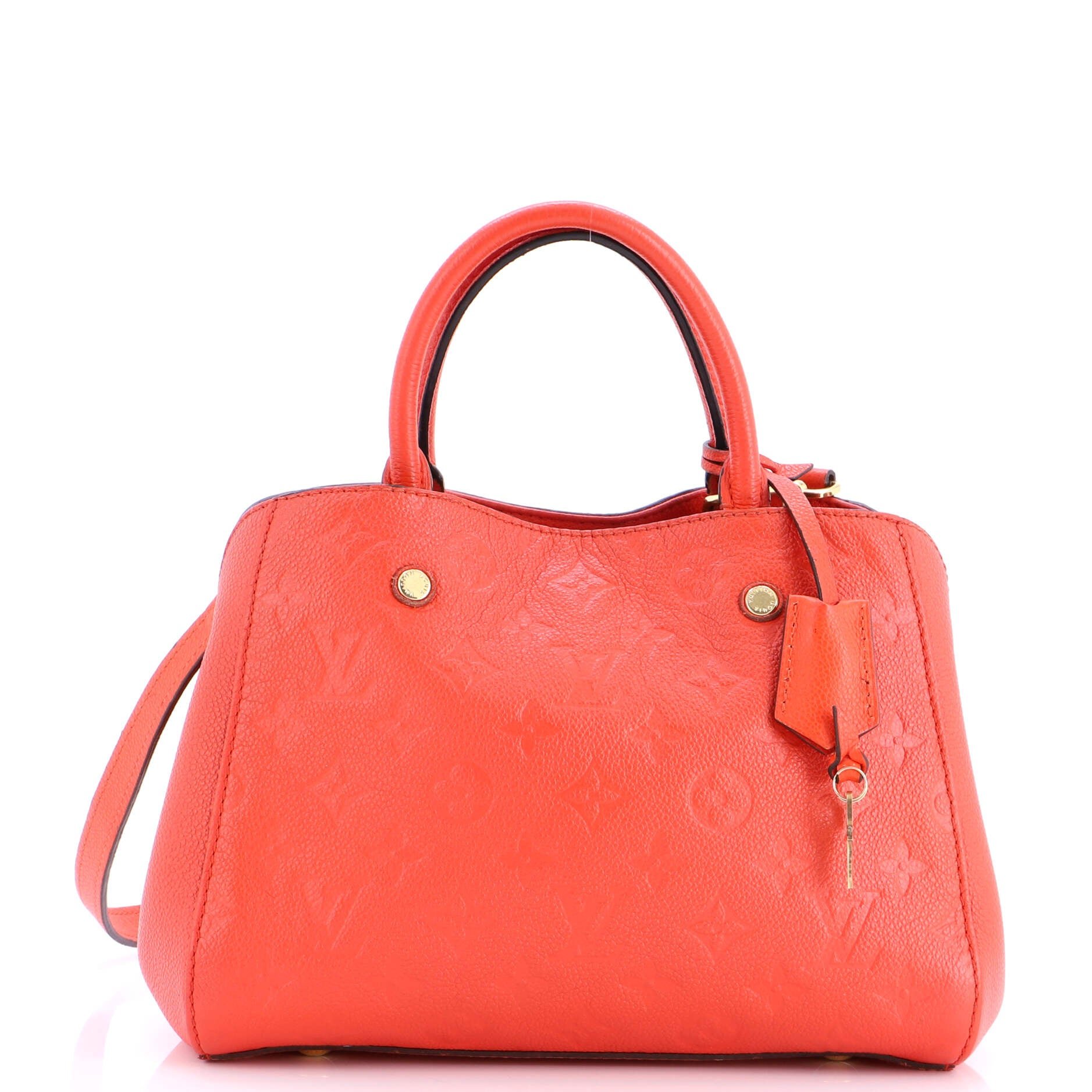 Montaigne Handbag Monogram Empreinte Leather BB