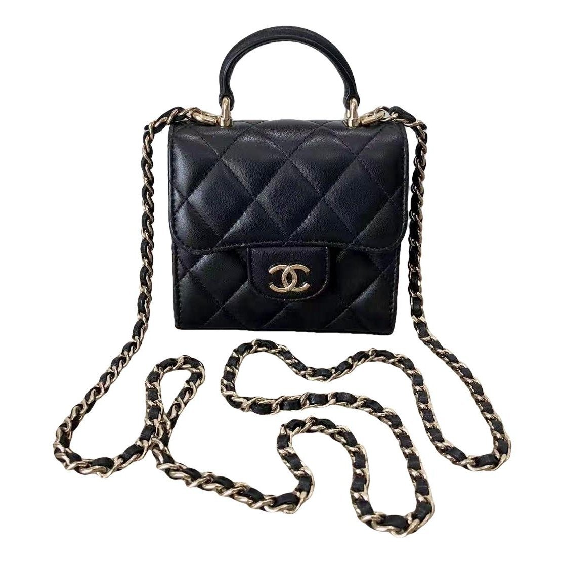 Leather crossbody bag