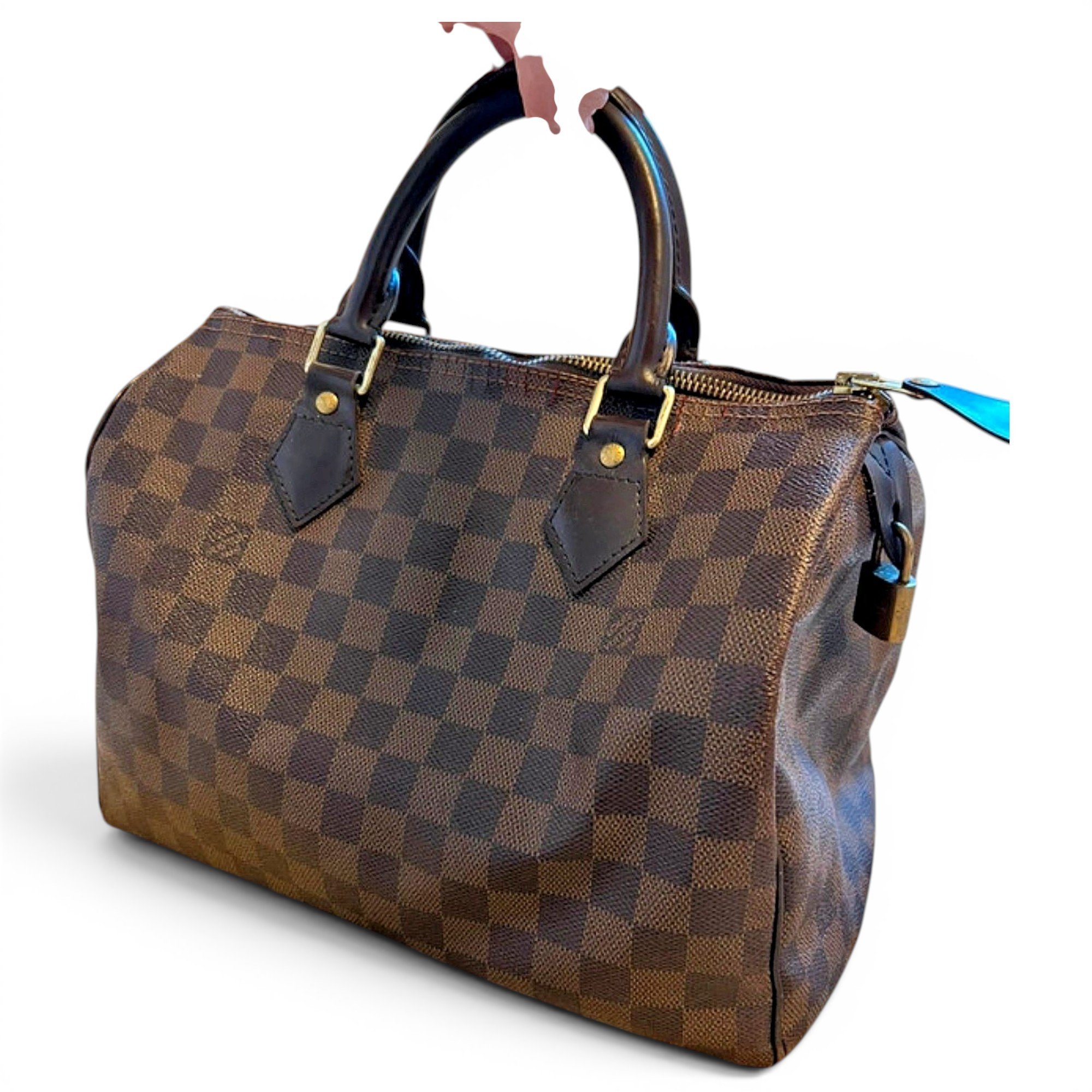 Speedy leather handbag