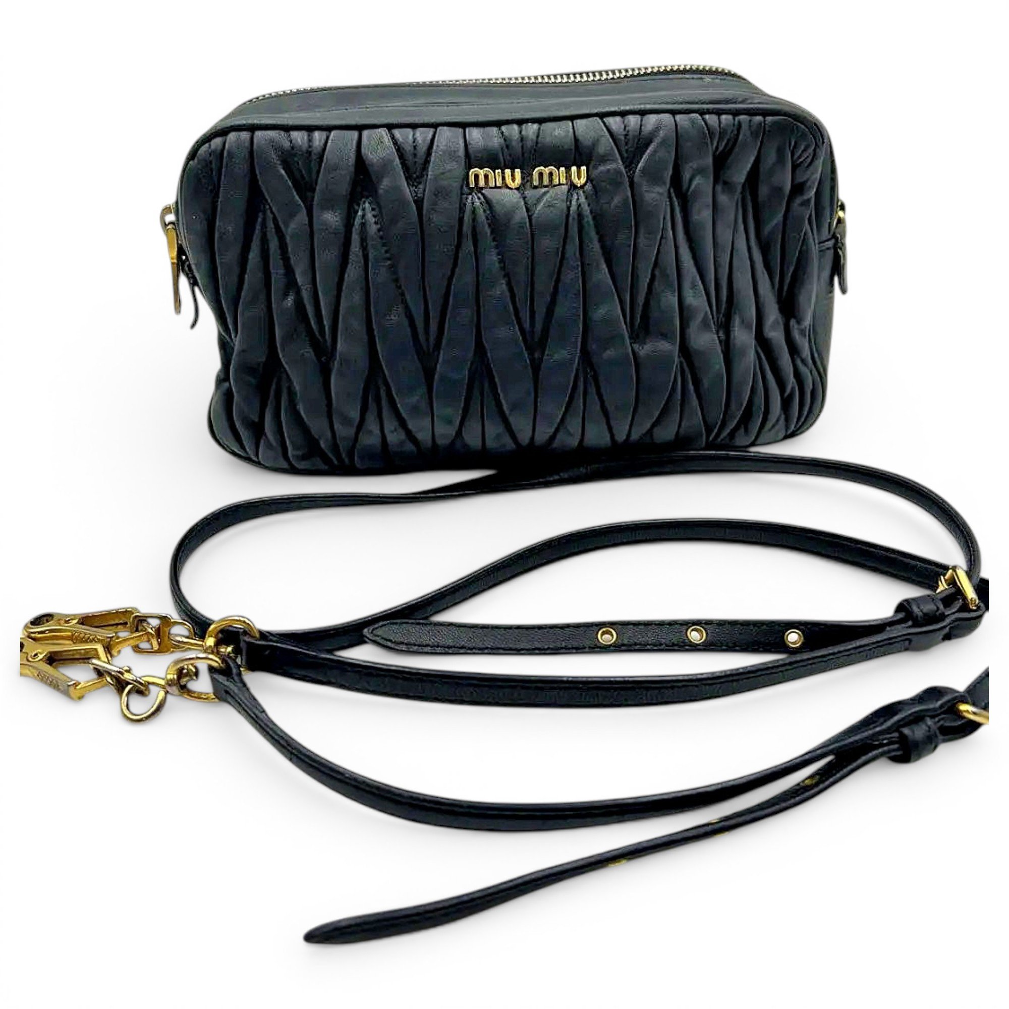 Leather crossbody bag