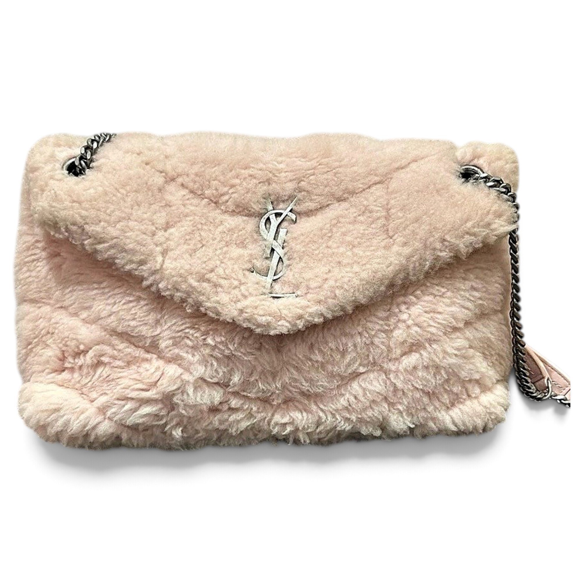 Loulou Puffer leather crossbody bag