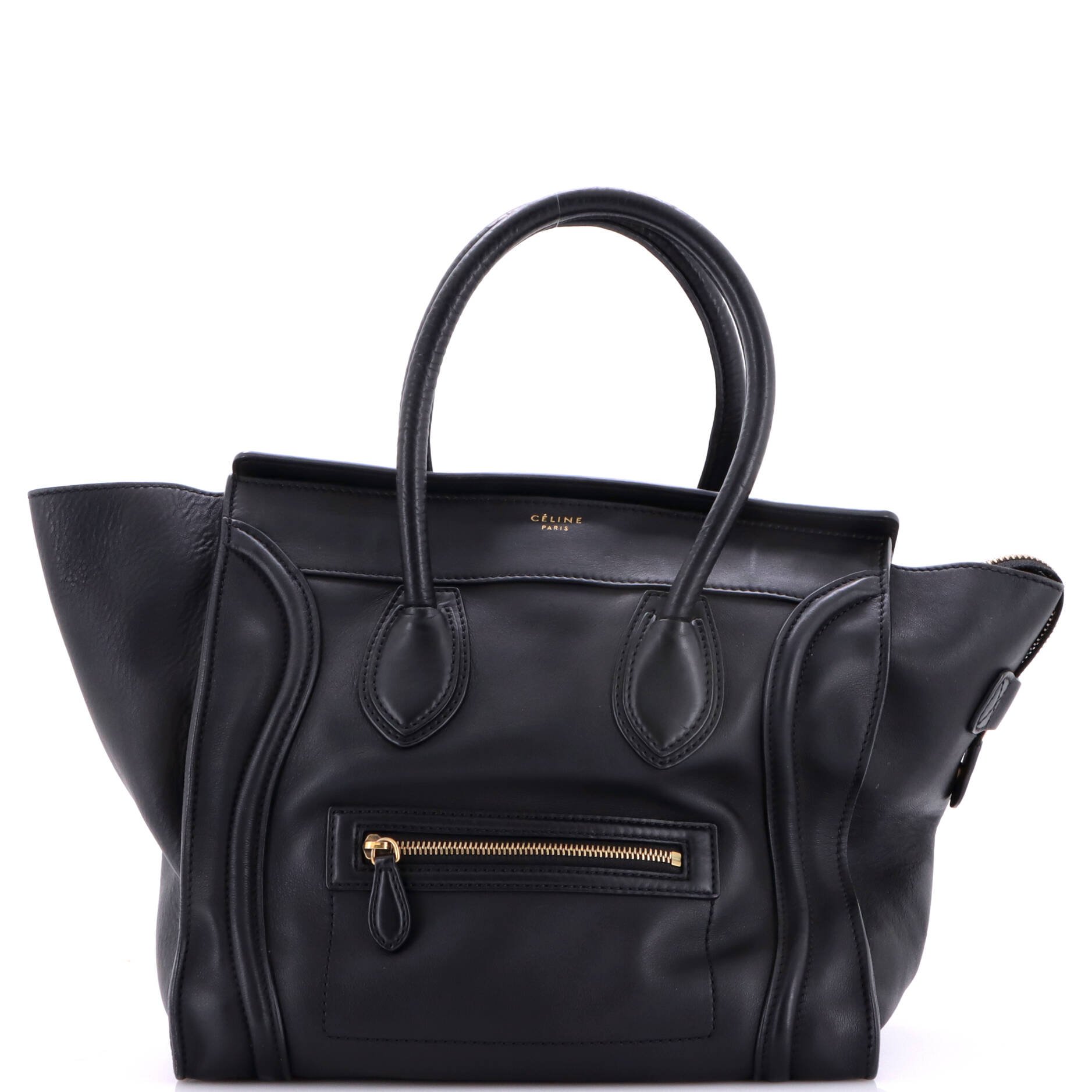Luggage Bag Smooth Leather Mini