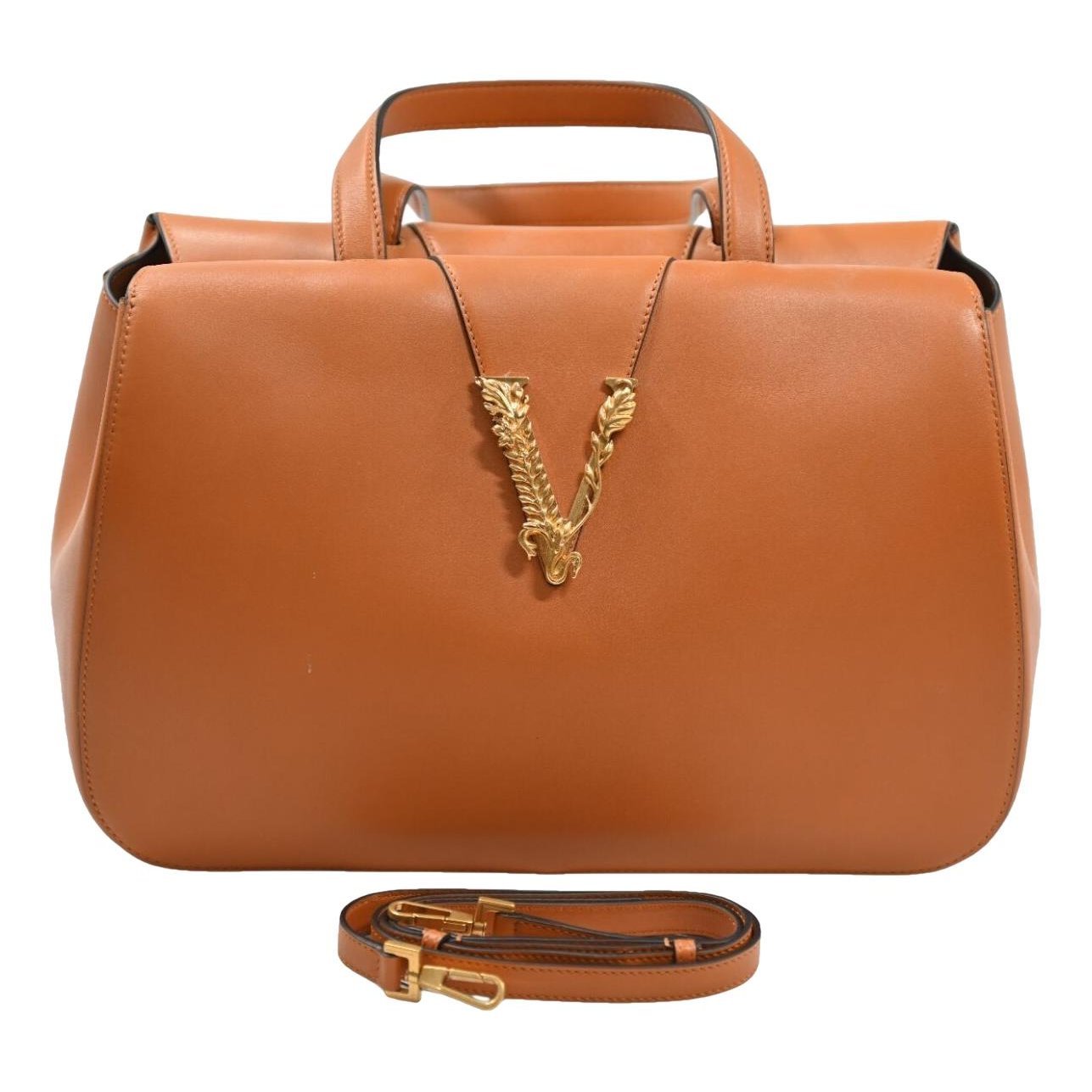 Virtus leather satchel