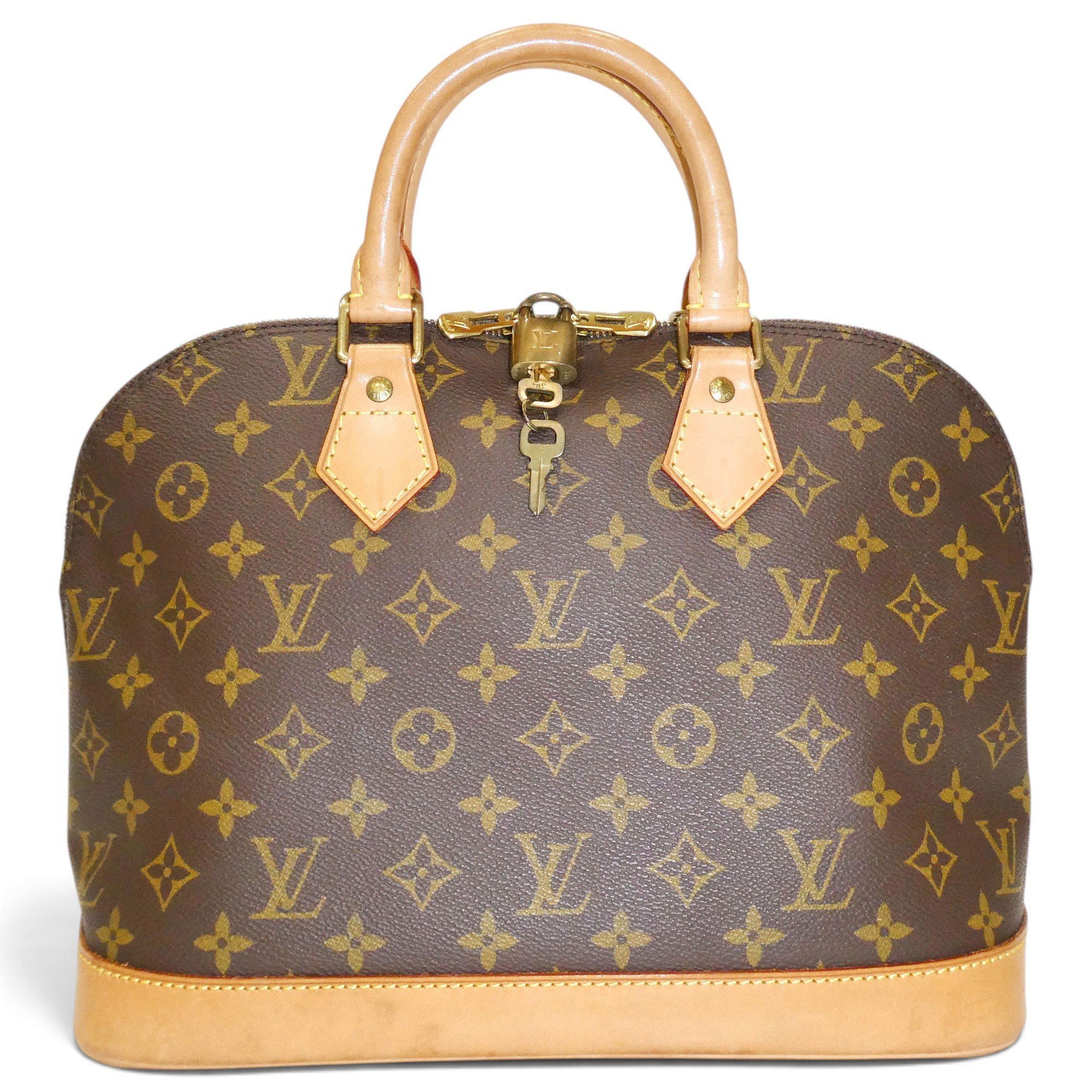 Alma leather handbag