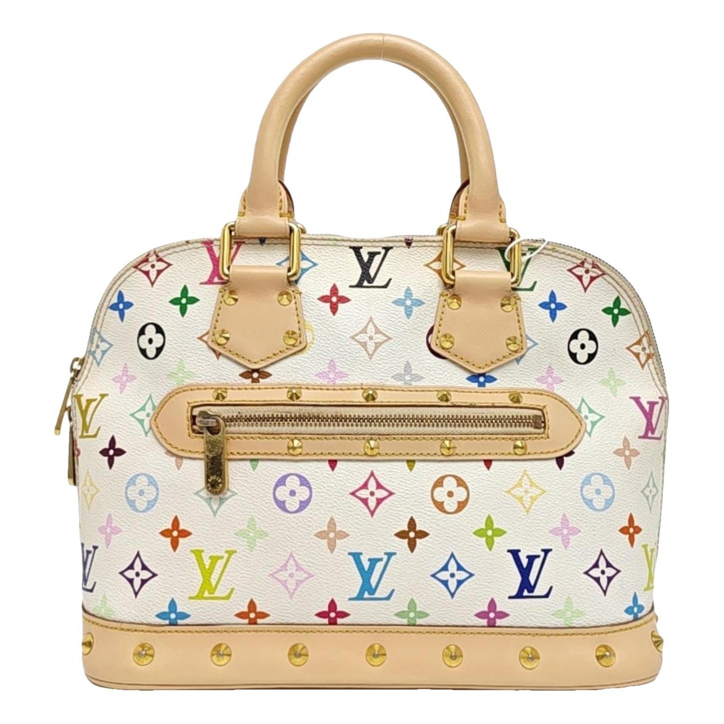 Alma leather handbag