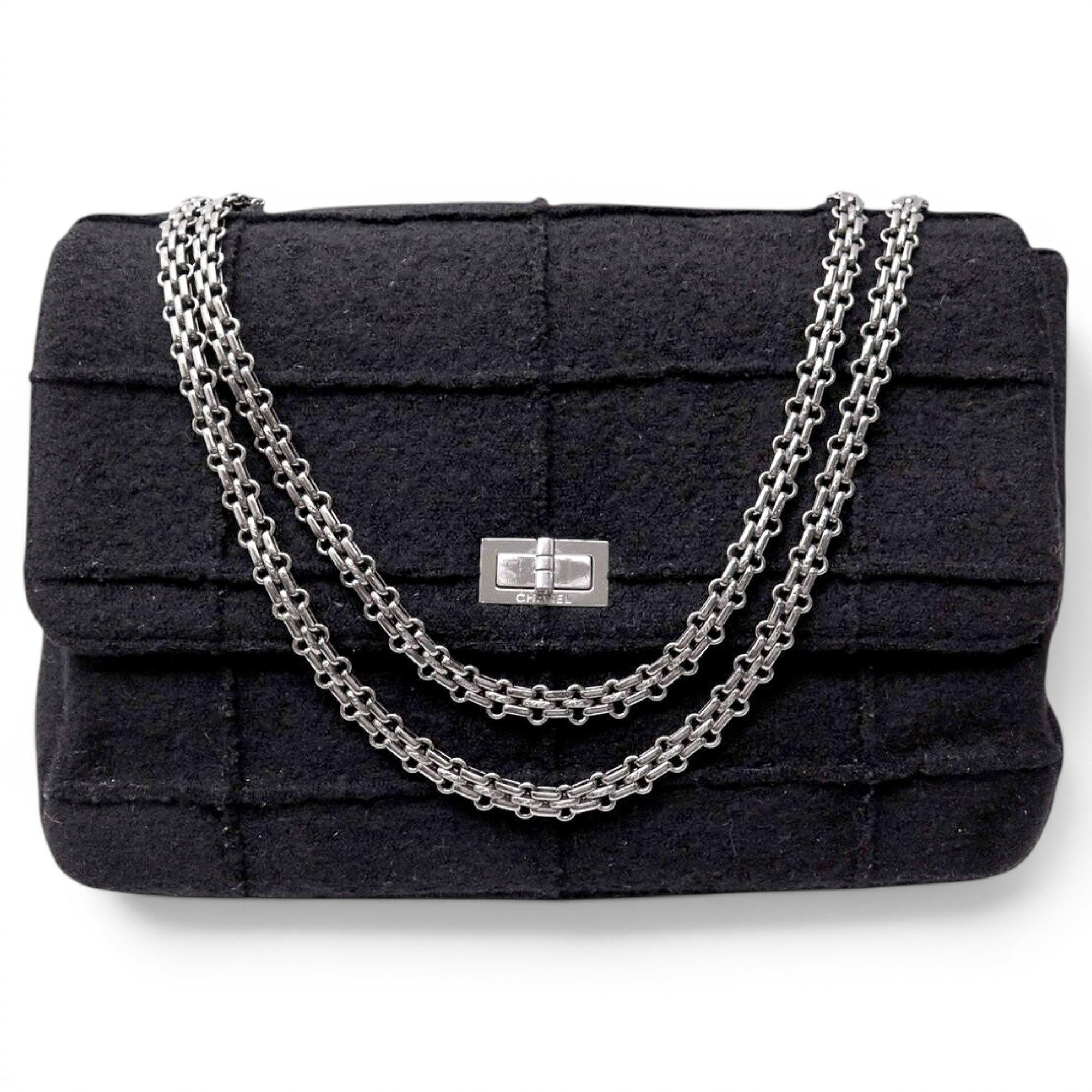 2.55 tweed crossbody bag
