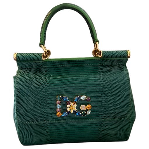 Dolce & Gabbana Sicily leather handbag