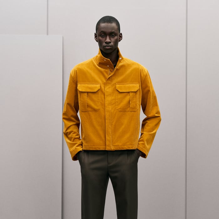 Cumin Jacket Shirt With Gusset Pocket