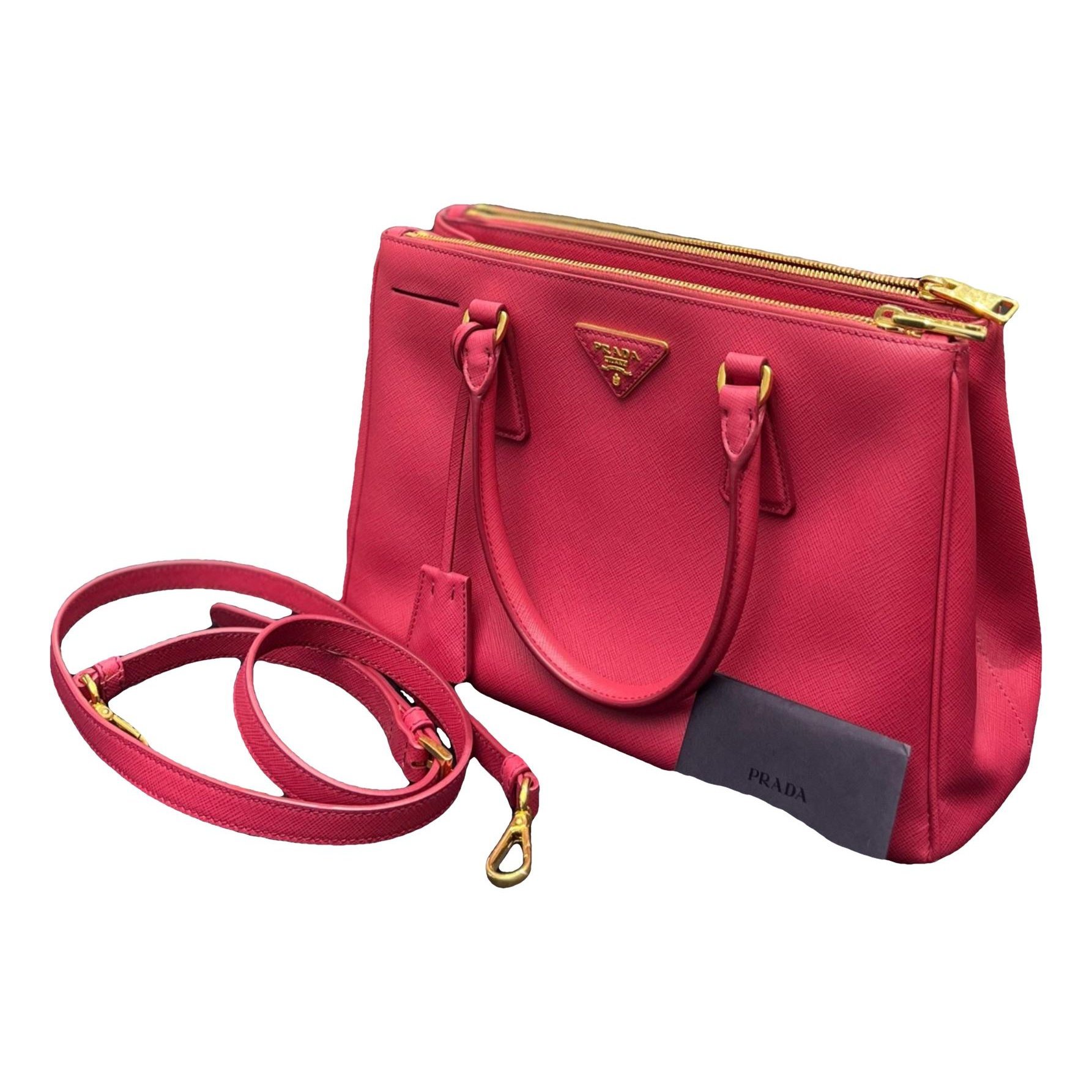 Galleria leather handbag