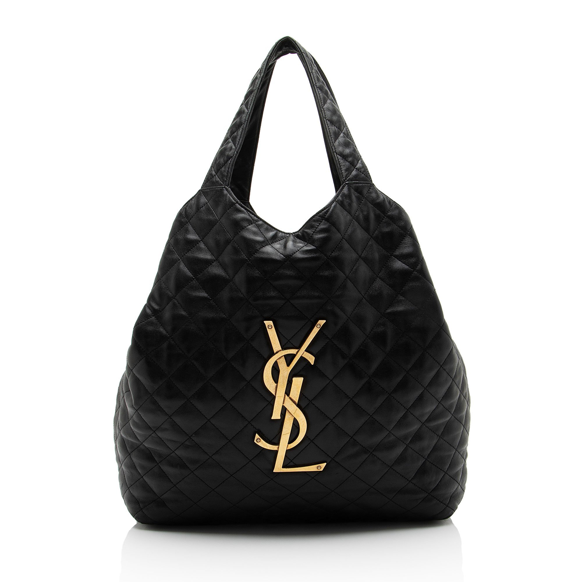 Shopping leather tote