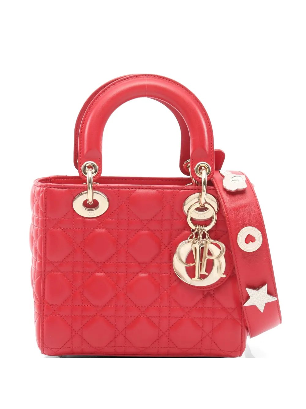 2010s Lady Dior My ABCDior Cannage shoulder bag