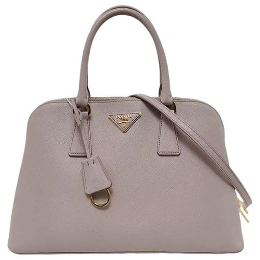 Promenade leather handbag