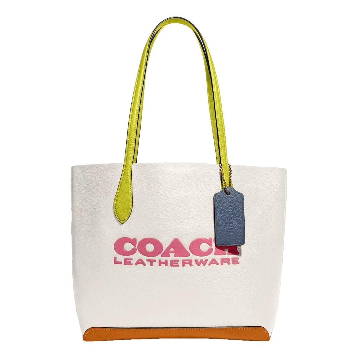 Leather tote